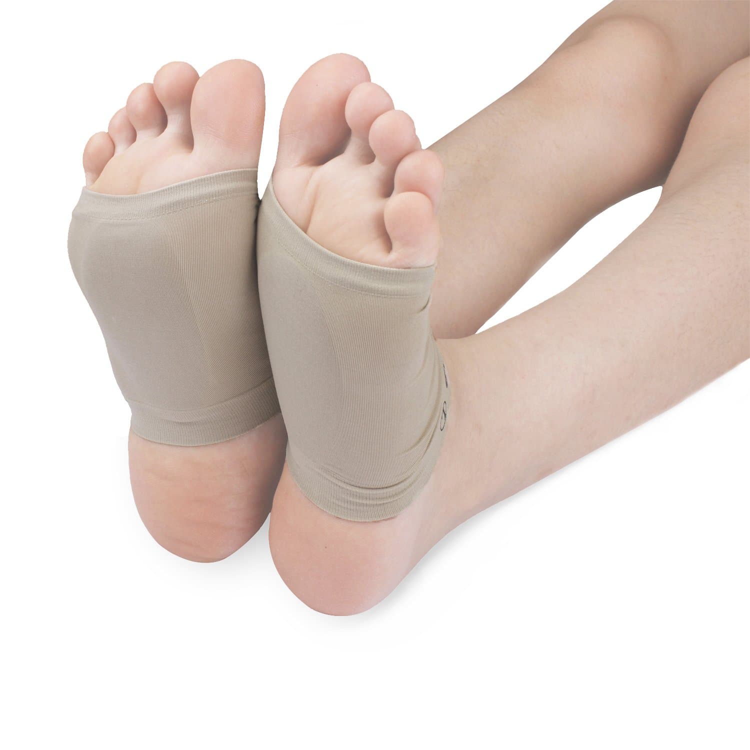 Dopobo Pair 2pcs Foot Arch Support with Silicone Wedge for Weak and Fallen Arches - Orthotics