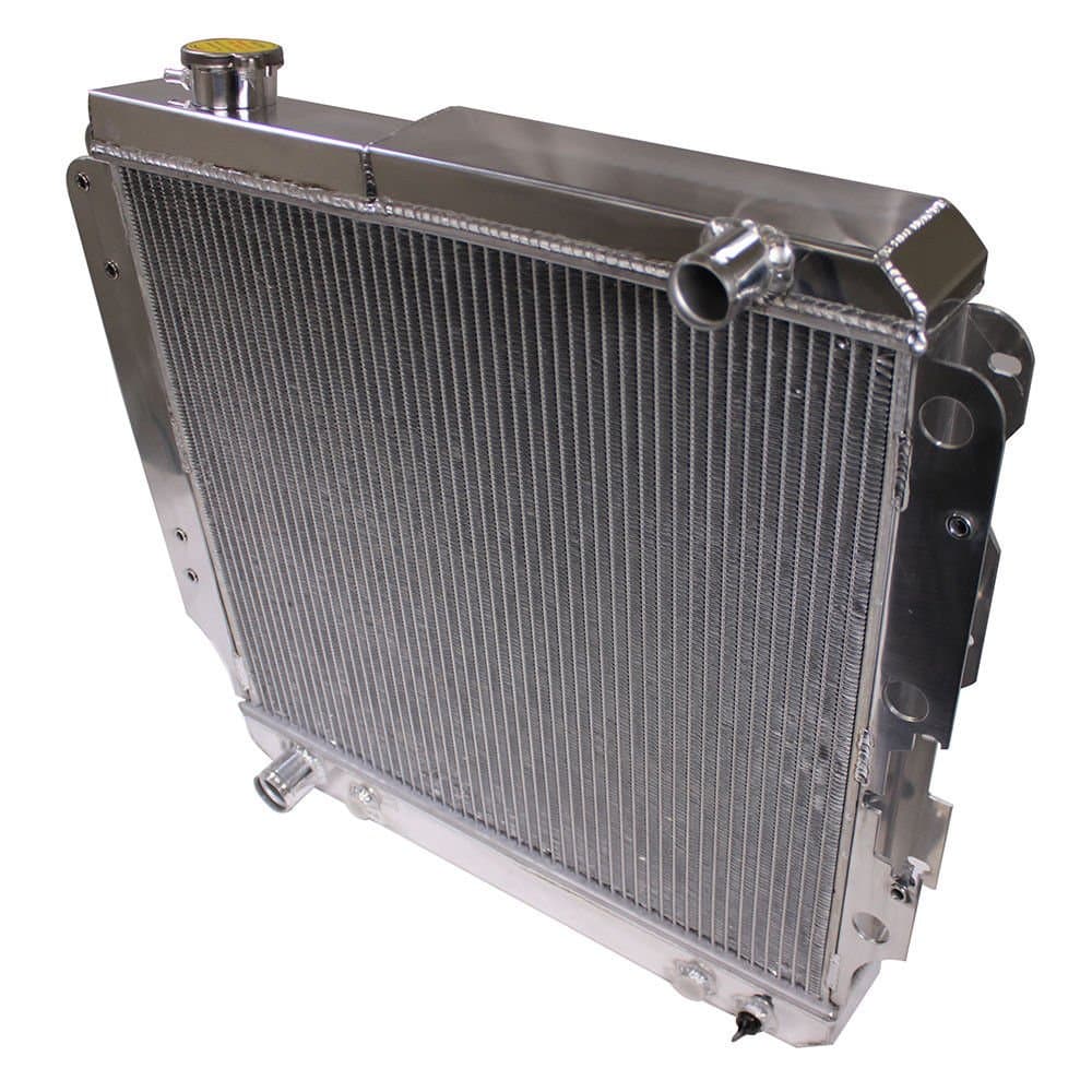 DEMOTOR PERFORMANCE 3 ROW ALUMINUM RACING RADIATOR for 87-06 WRANGLER YJ/TJ 2.4L-4.2L