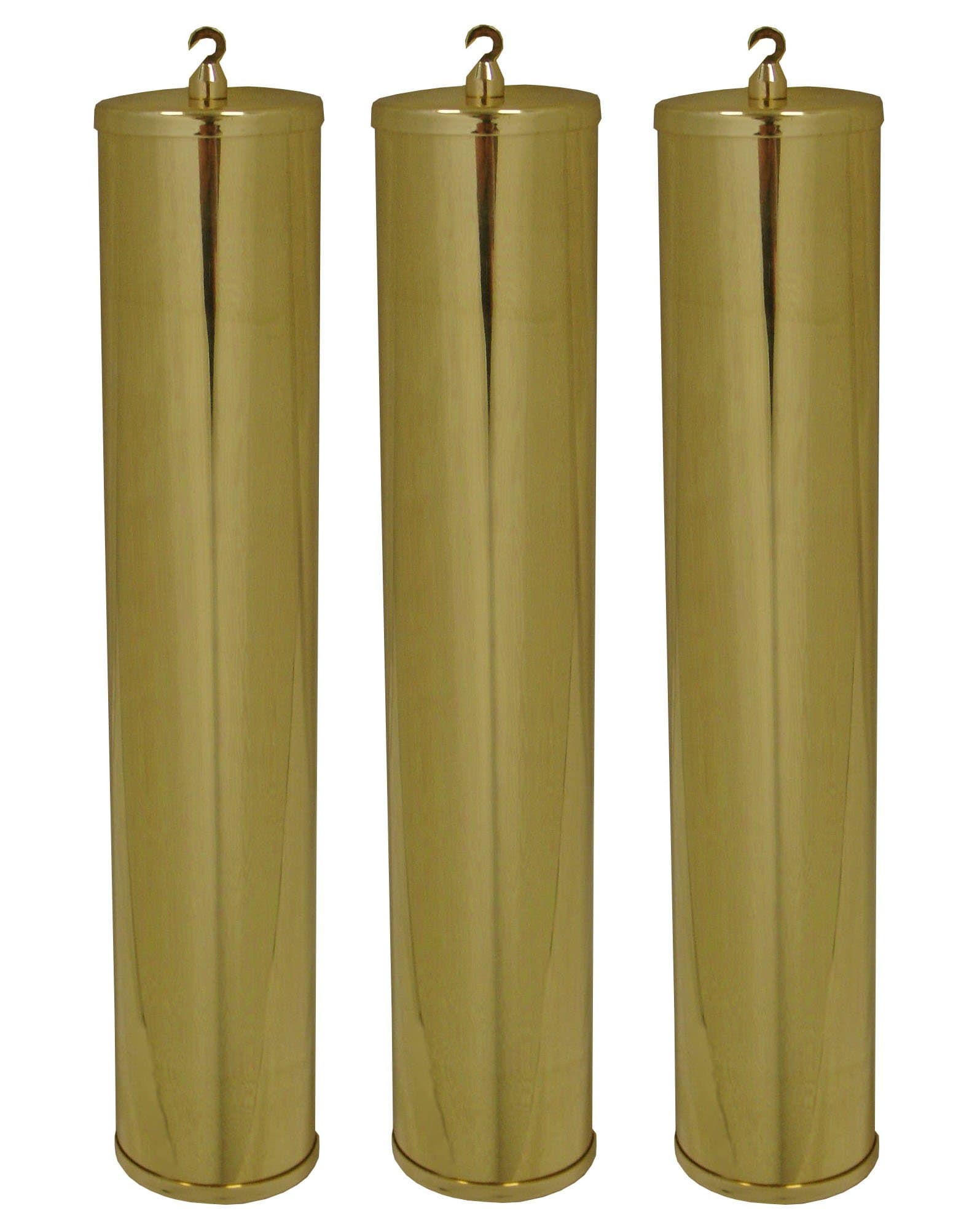 Grandfather and Grandmother Brass Weight Shell Sets - U.S. Made - Choose A Size -