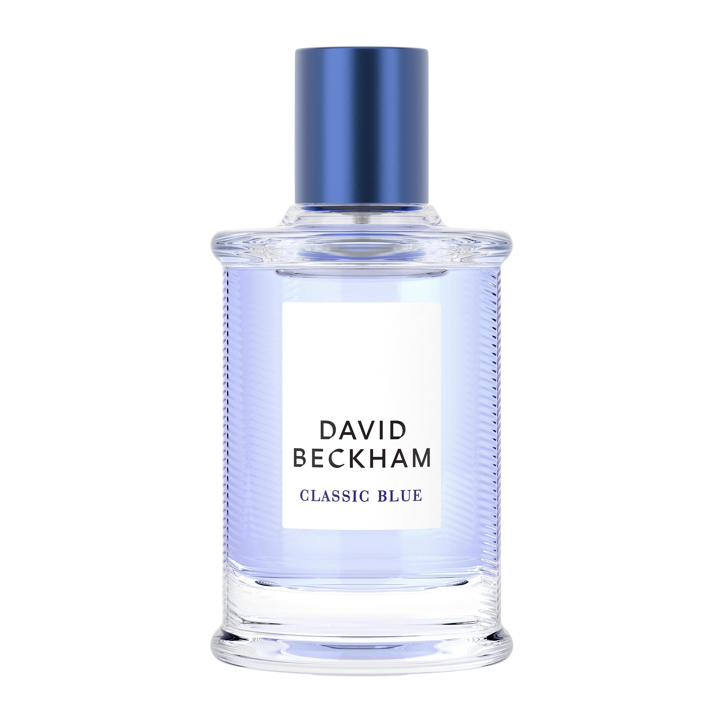 David Beckham Classic Blue Eau de Toilette 1.6 fl oz (Pack of 1), Notes of Pineapple, Apple Sage, and and Cashmere Wood, Men's Fragrance, Long Lasting, Everyday Fragrance, Travel Size