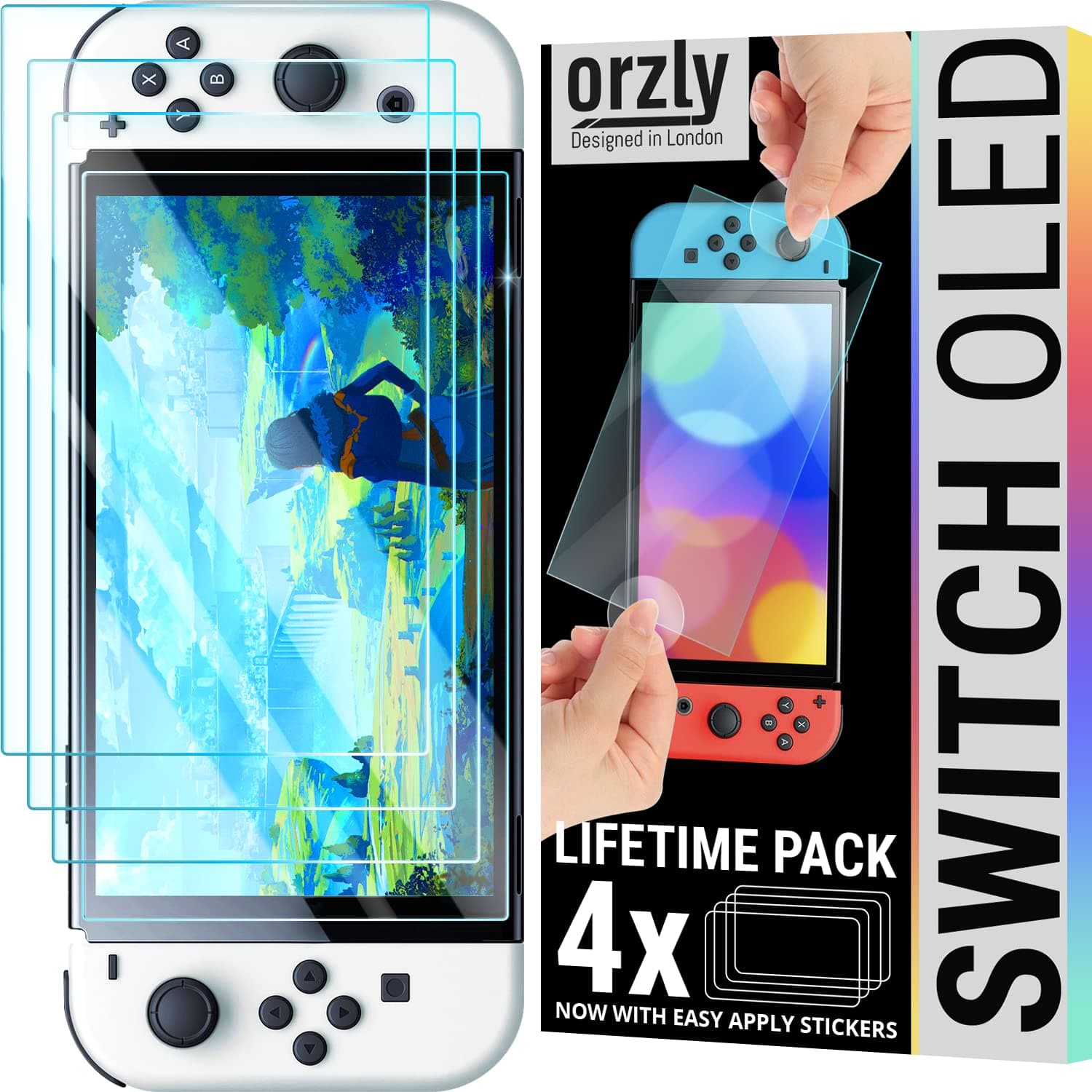 Orzly Screen Protectors