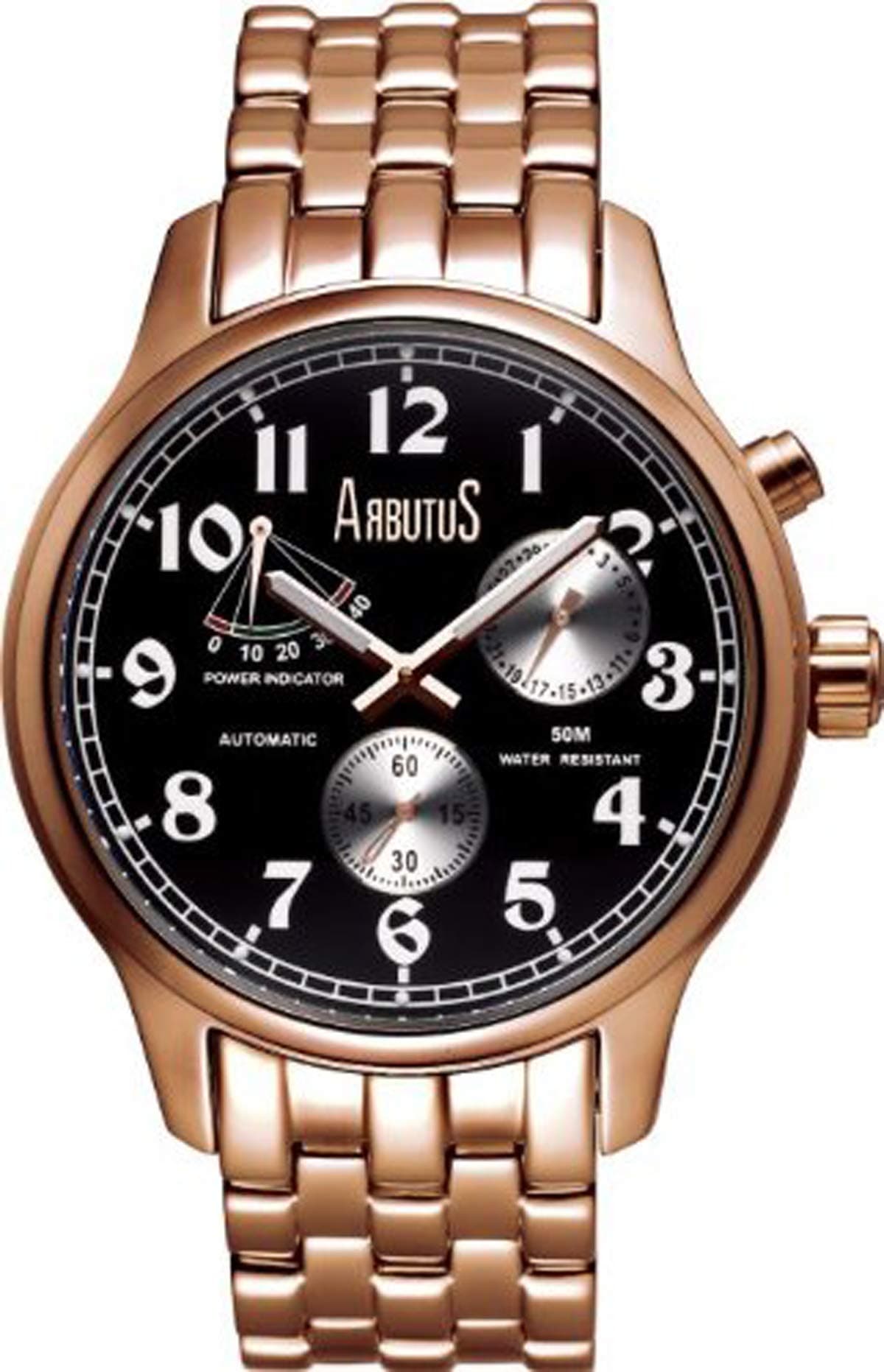 Arbutus New York Men's Automatic Watch Apexon AR0089BSR