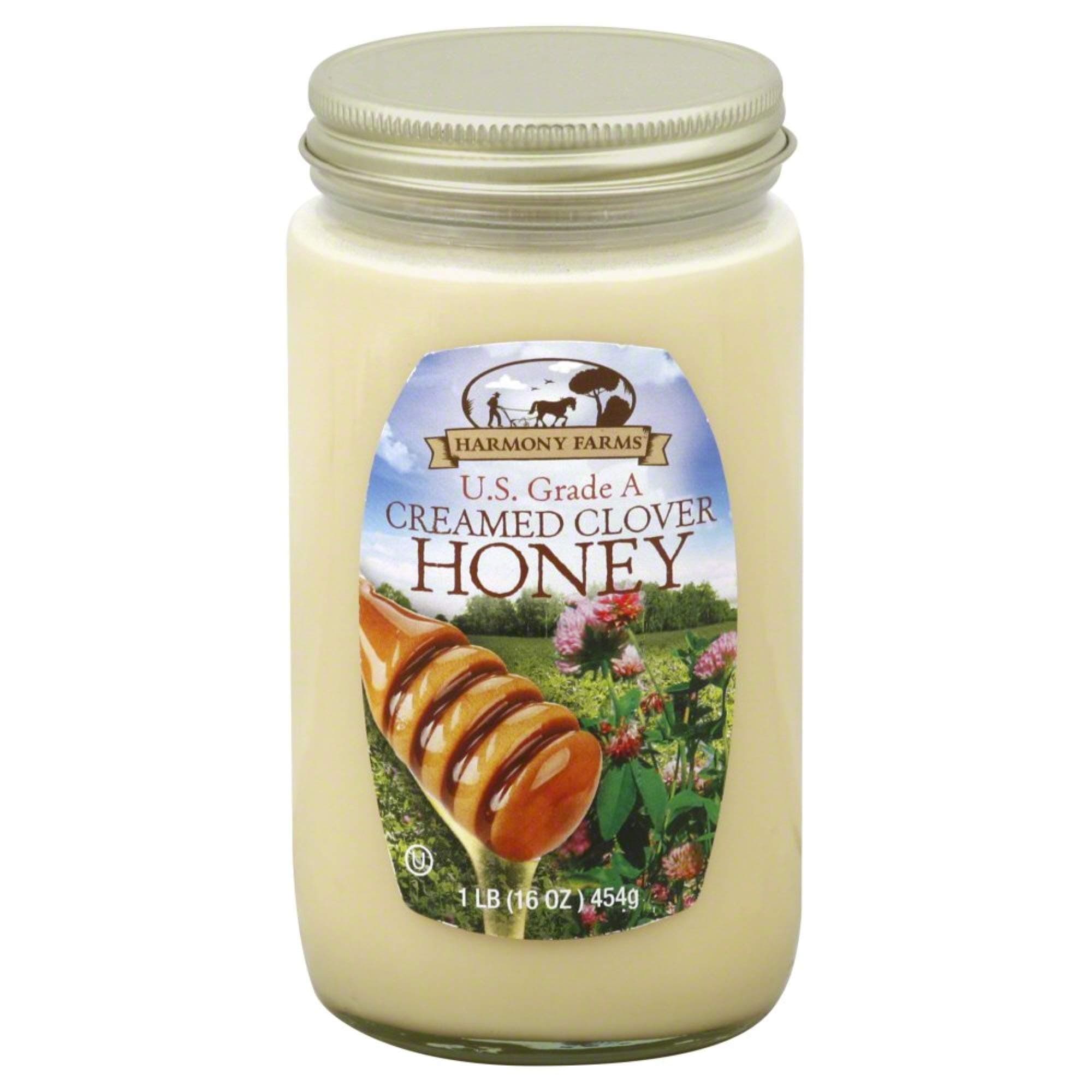 Harmony Farms Honey Creamed Clover, 16 oz