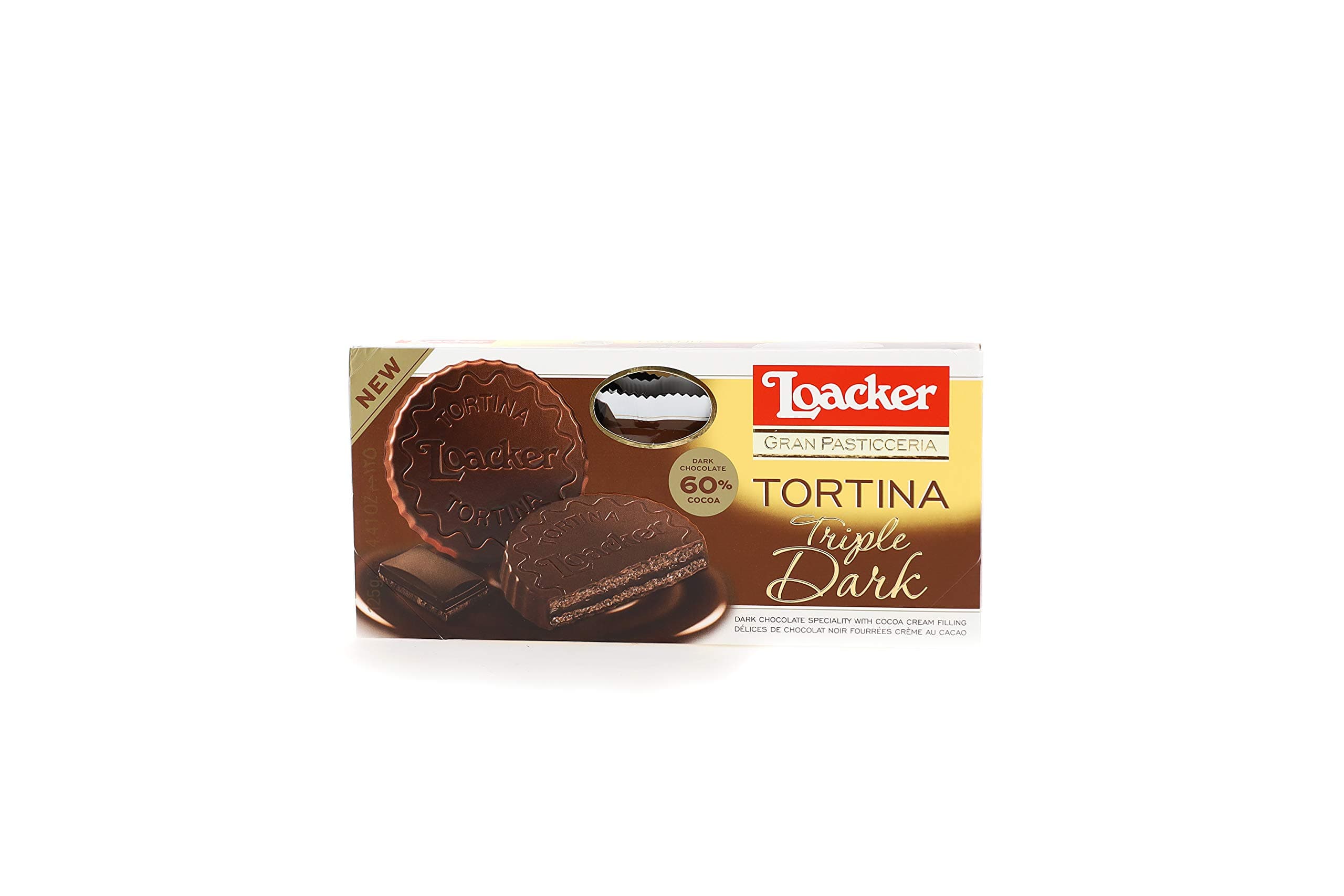 Gran Pasticceria Tortina Triple Dark, 125g/4.41 oz.