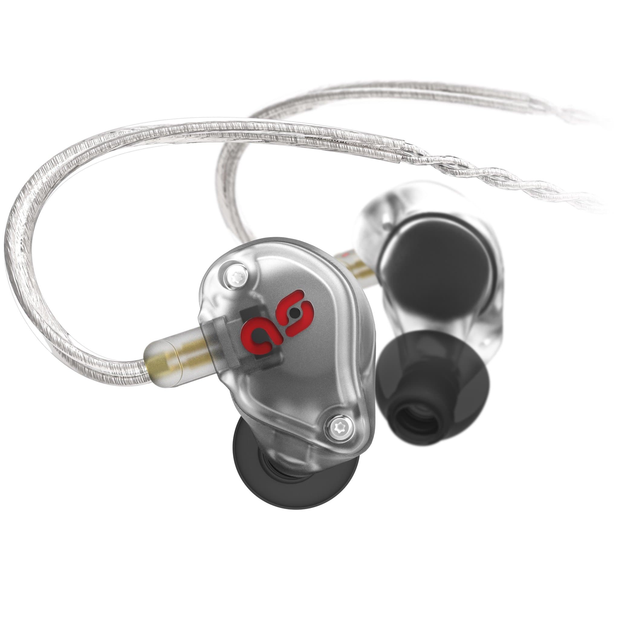 ASG-1.5 Generic Fit Digital-Hybrid In-Ear Monitors in Frosted Clear Finish
