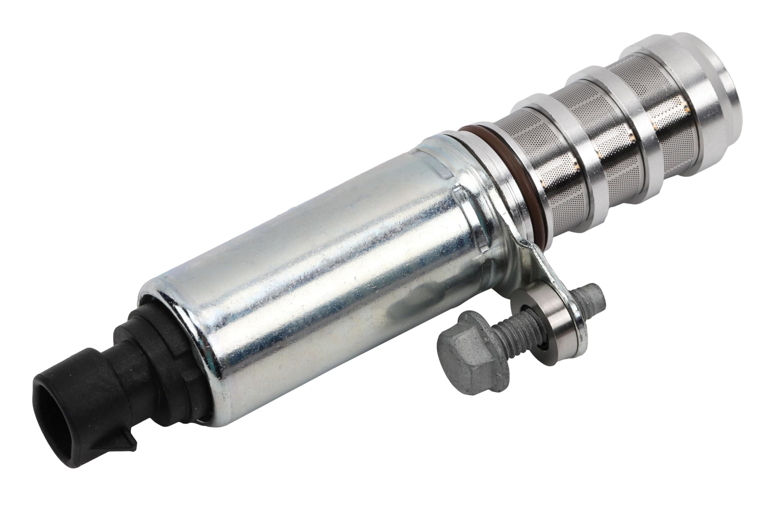 12679100 Exhaust Variable Valve Timing (VVT) Solenoid with Seal, Retainer, and Bolt.