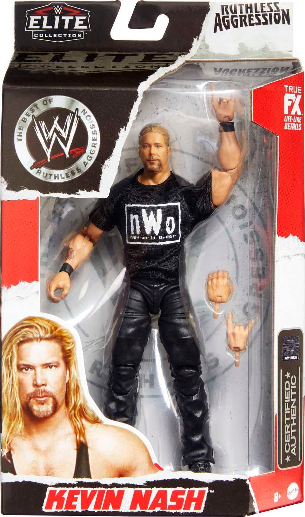 WWE Elite Collection Ruthless Aggression Series Articulated Wrestling Action Figures (Kevin Nash)