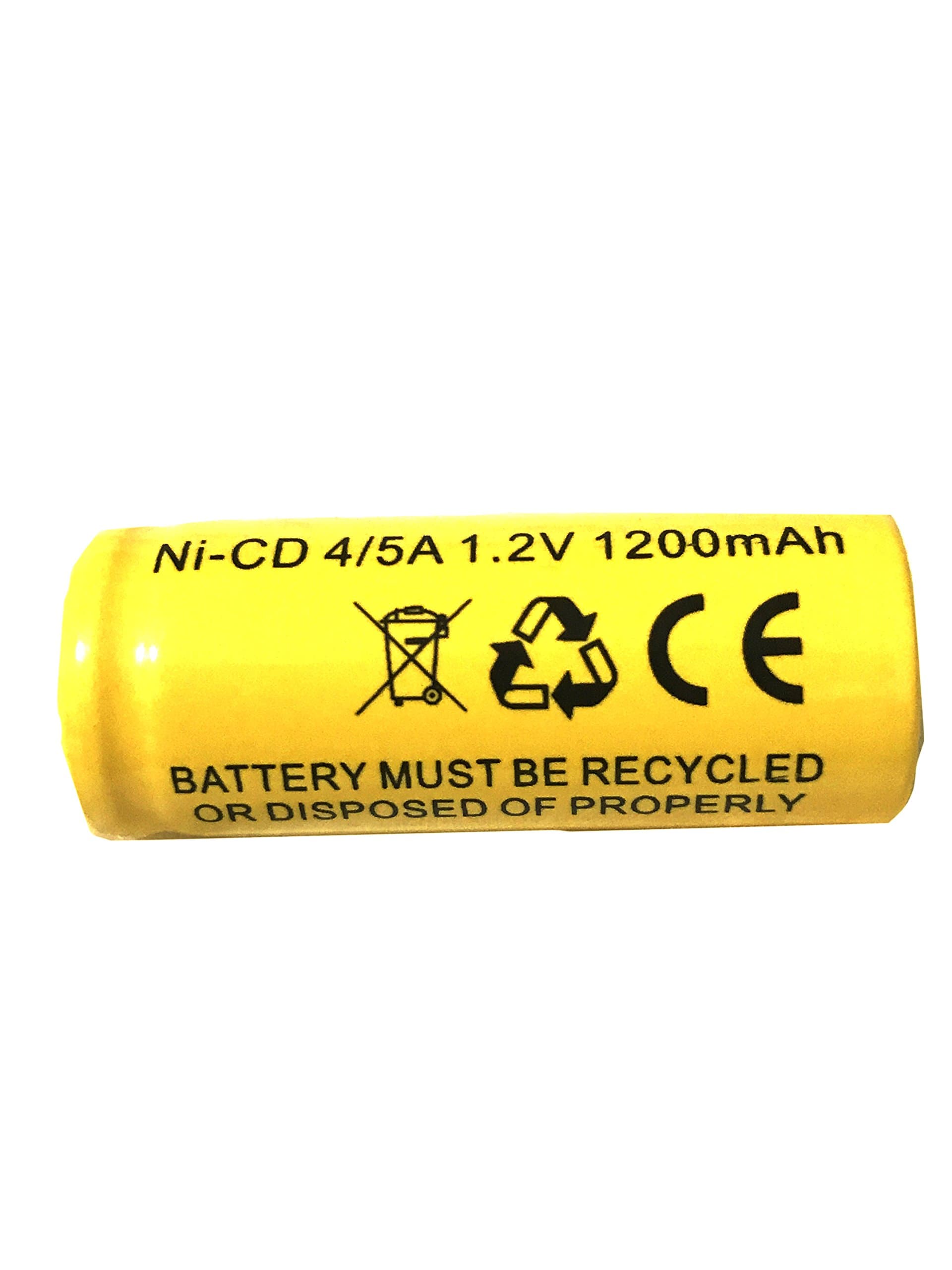 1.2v 1200MAH Battery Exit Sign Emergency Light Ni-Cd NiCd Lithonia ELB-1210N ELB-1201N ELB 1210 ELB 1201 ELB1210 ELB1201 ELB1210n ELB1201n ASC0086 KR-1500AUL KR1100AE KR-1200AUL Nickel Cadmium