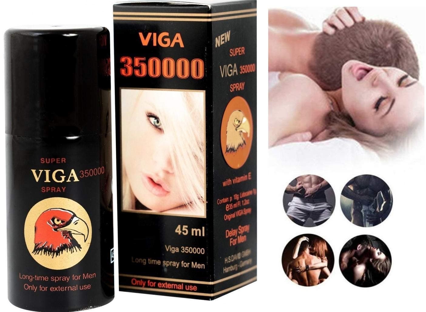 Sexual Pleasure Delay | Male Genital Desensitizing Last Long in Bed Spray | Prolong Climax for Him | Delay Premature Ejaculation Prolong Sex | Happy Partner Tonight (Shipping DHL) (VIGA 350000)