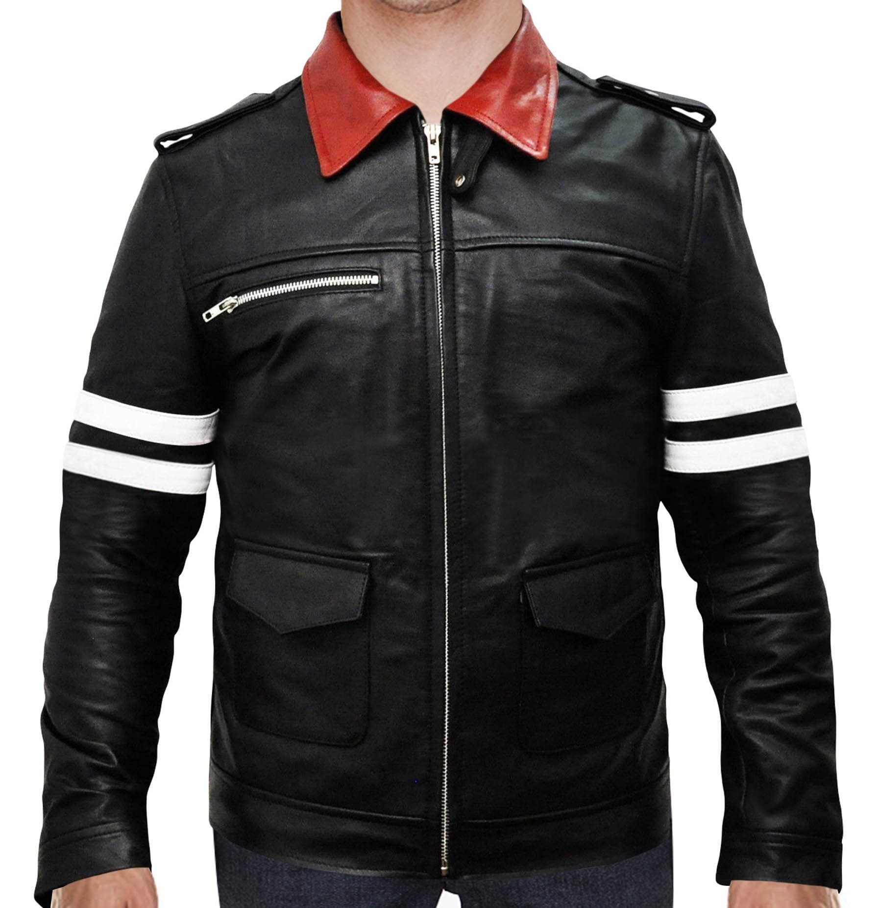 Alex Merbsir Protontype Jacket in Black Leather