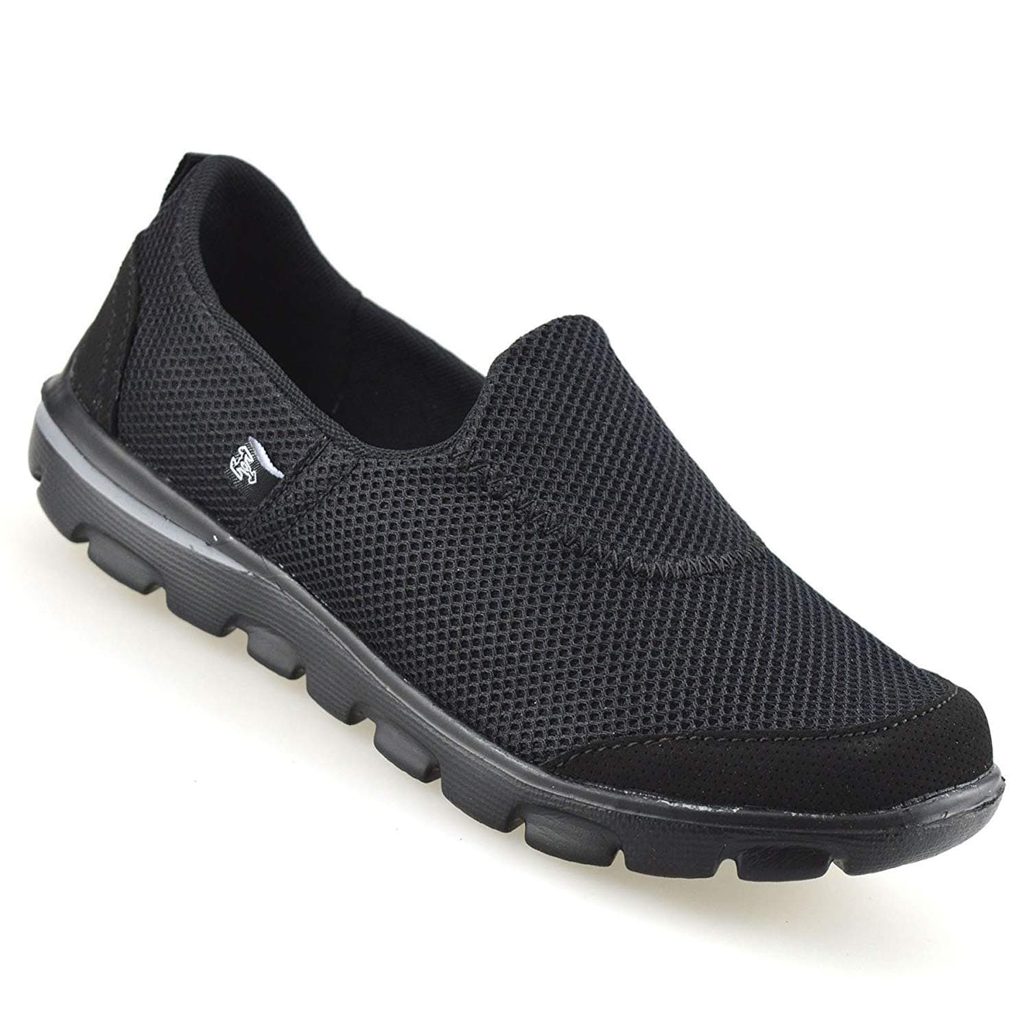 Walk Pro Ladies Womens Slip On Memory Foam Casual Walking Running Gym Trainers Shoes