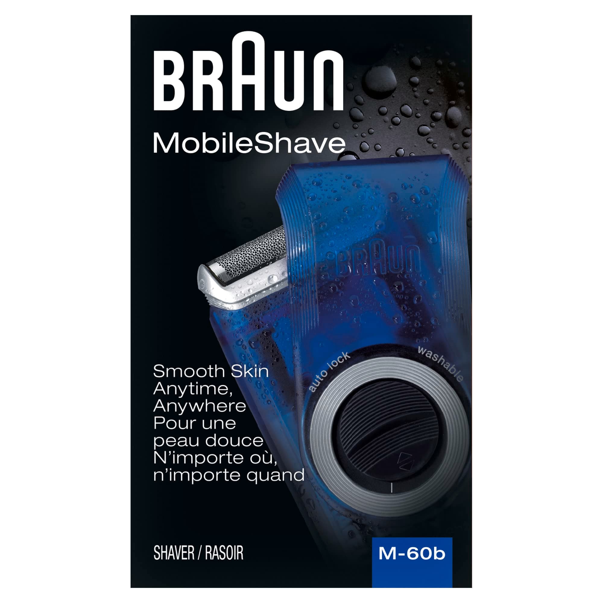 Electric Razor for Men, M60b Mobile Electric Foil Shaver, Washable