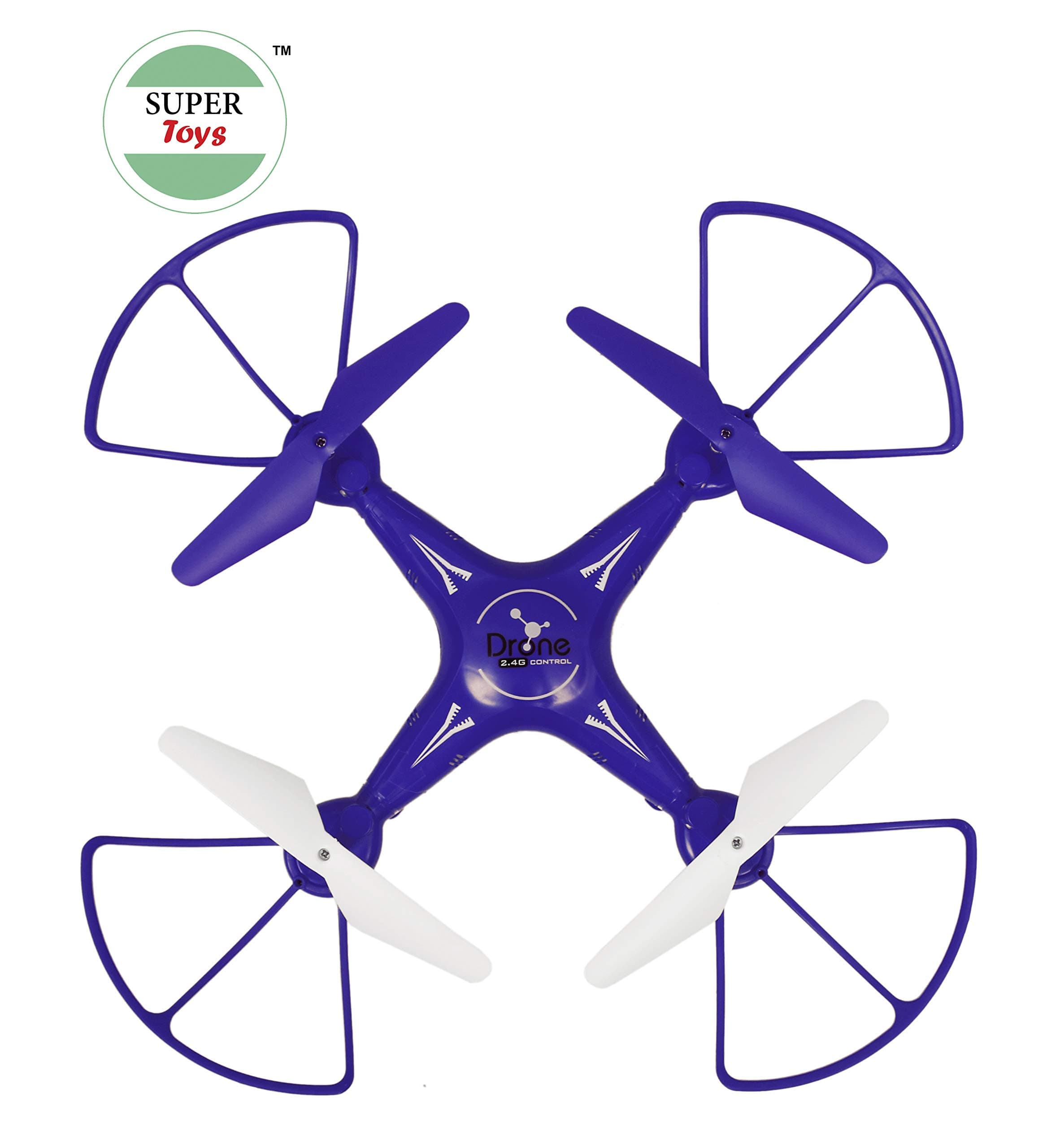 SR ENTERPRISES H010, Strong and Flexible Body, Quad-Copter 6-AXIS GYRO, 360 Degree, with USB Charger and RC (Blue)
