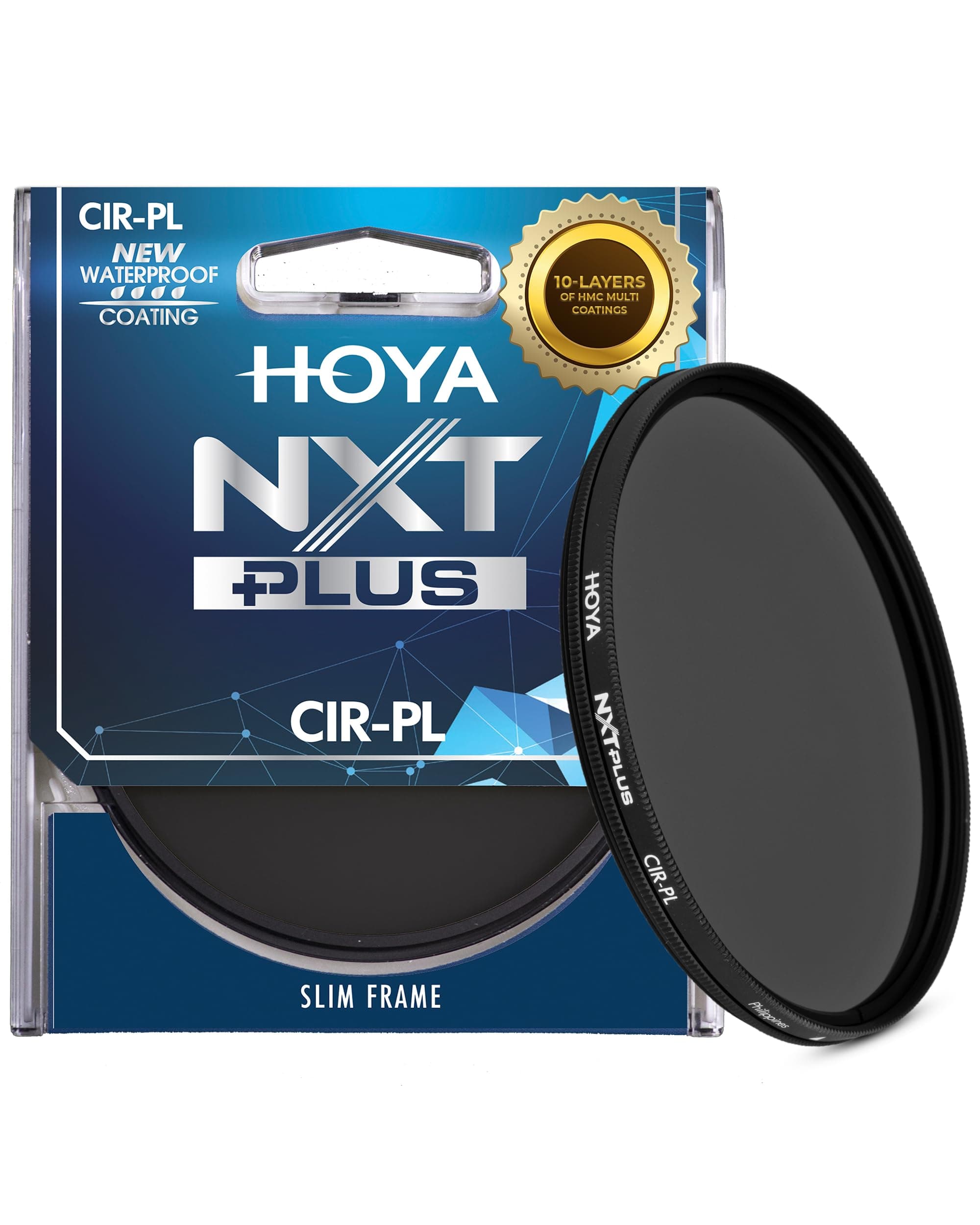 NXT Plus 49mm Polarizing Filter — Circular Polarizer with Waterproof Top-Coat, 10-Layer HMC Coatings, 1.72 Filter Factor for Faster AF, Low-Profile Aluminum Frame for Outdoor Photography