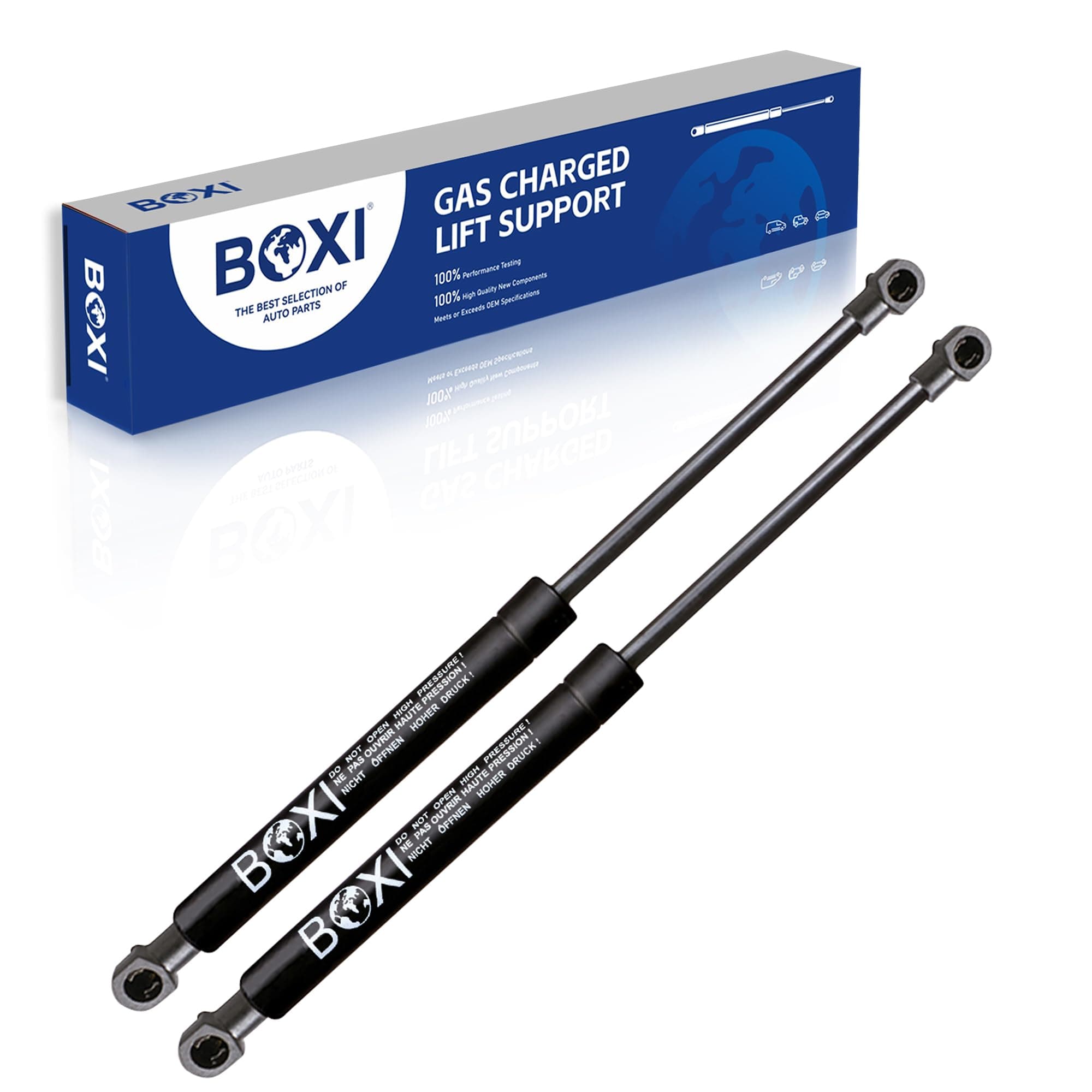BOXI 2pcs Rear Trunk Lift Supports Struts Shocks Gas Struts Shocks Springs Supports for Lexus GS300 2005-2007/ GS350 05-12/ GS430 06-12/ GS450h 07-11/ GS460 08-12 - Base Sedan 4-Door| 6654 64530-0W090