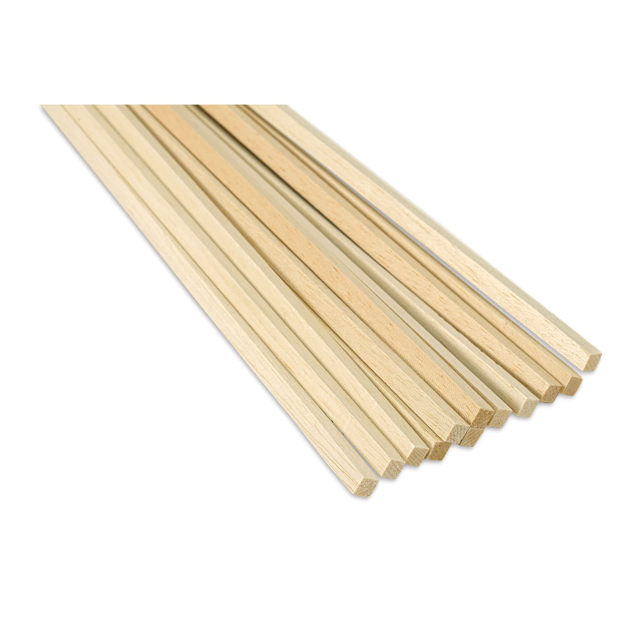 Balsa Wood 3/8 X 3/8 X 36 (6) - Quantity is Listed in Parenthesis in Title