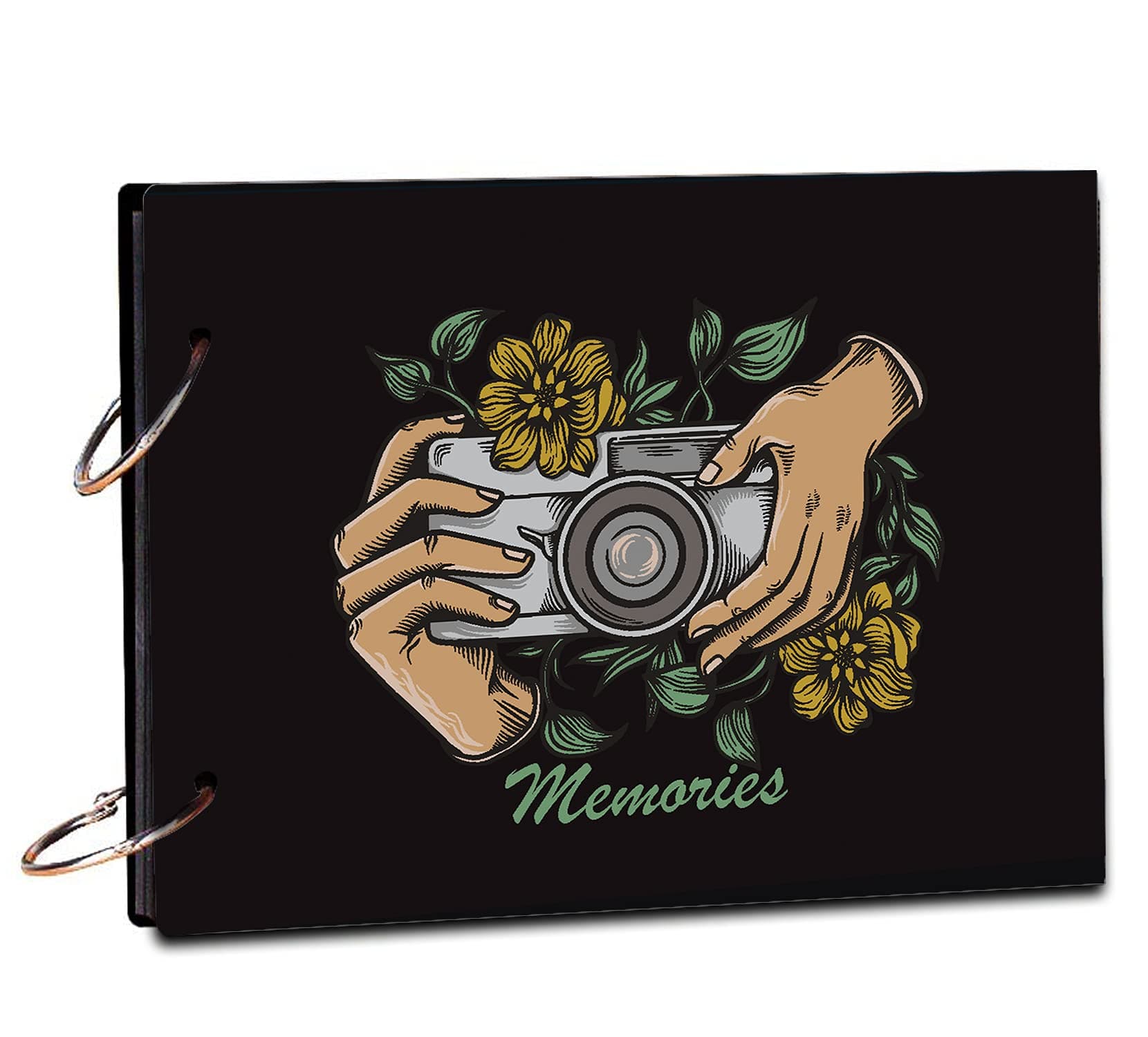 Camera Scrap Book Photo Album/Photo Dairy For Memories 20 Pages Size (8.5x6") inch