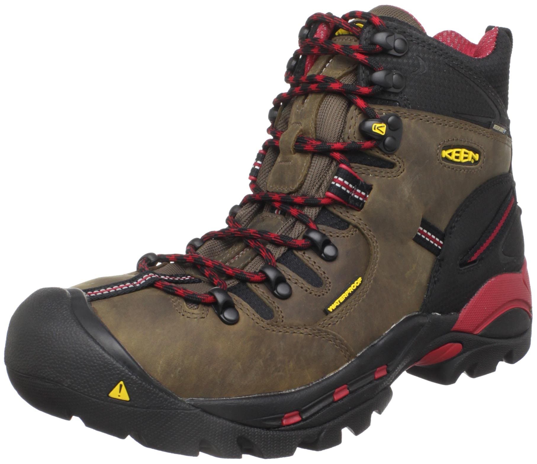 KEEN Utility Men's Pittsburgh 6" Leather Waterproof Steel Toe Work Boots