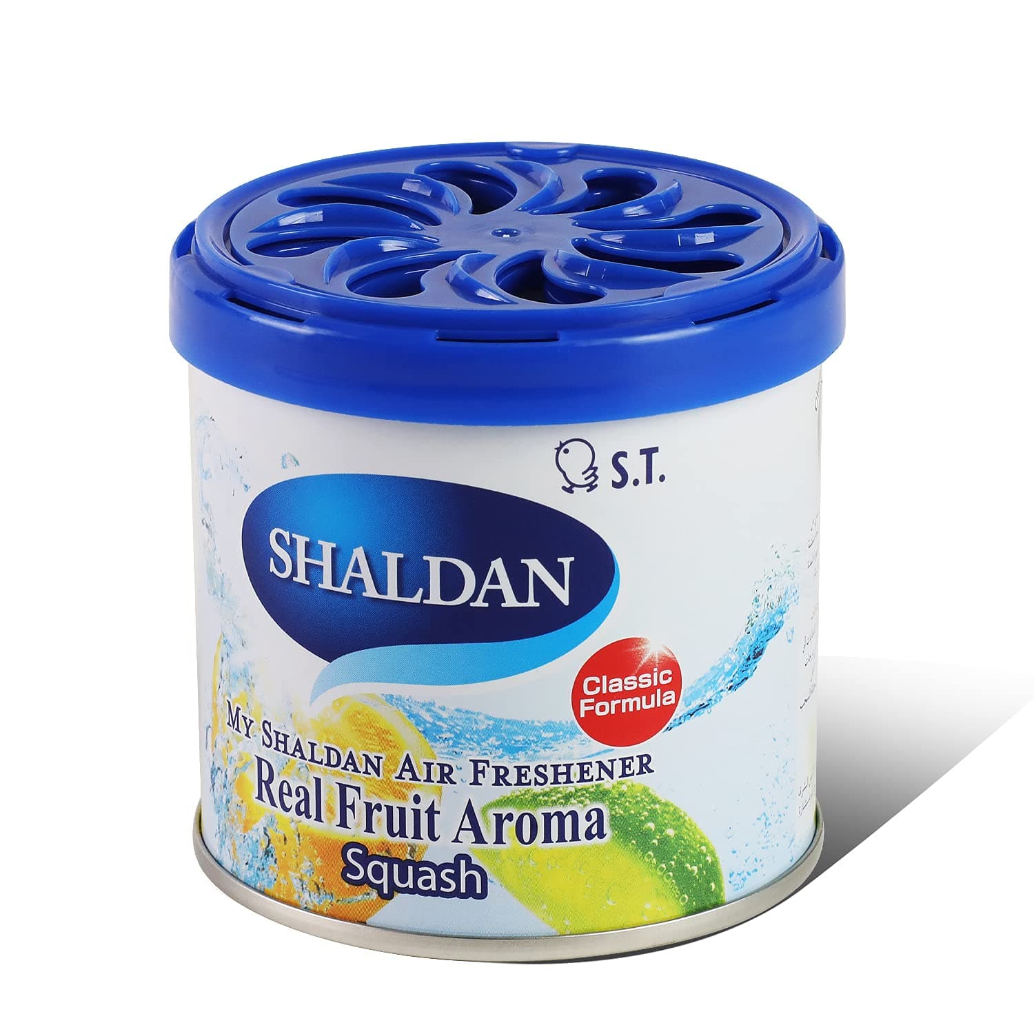 My Shaldan Japanese Room/Car Limonene Gel Natural Air Freshener, Cans, Blue Squash Scent, 80g