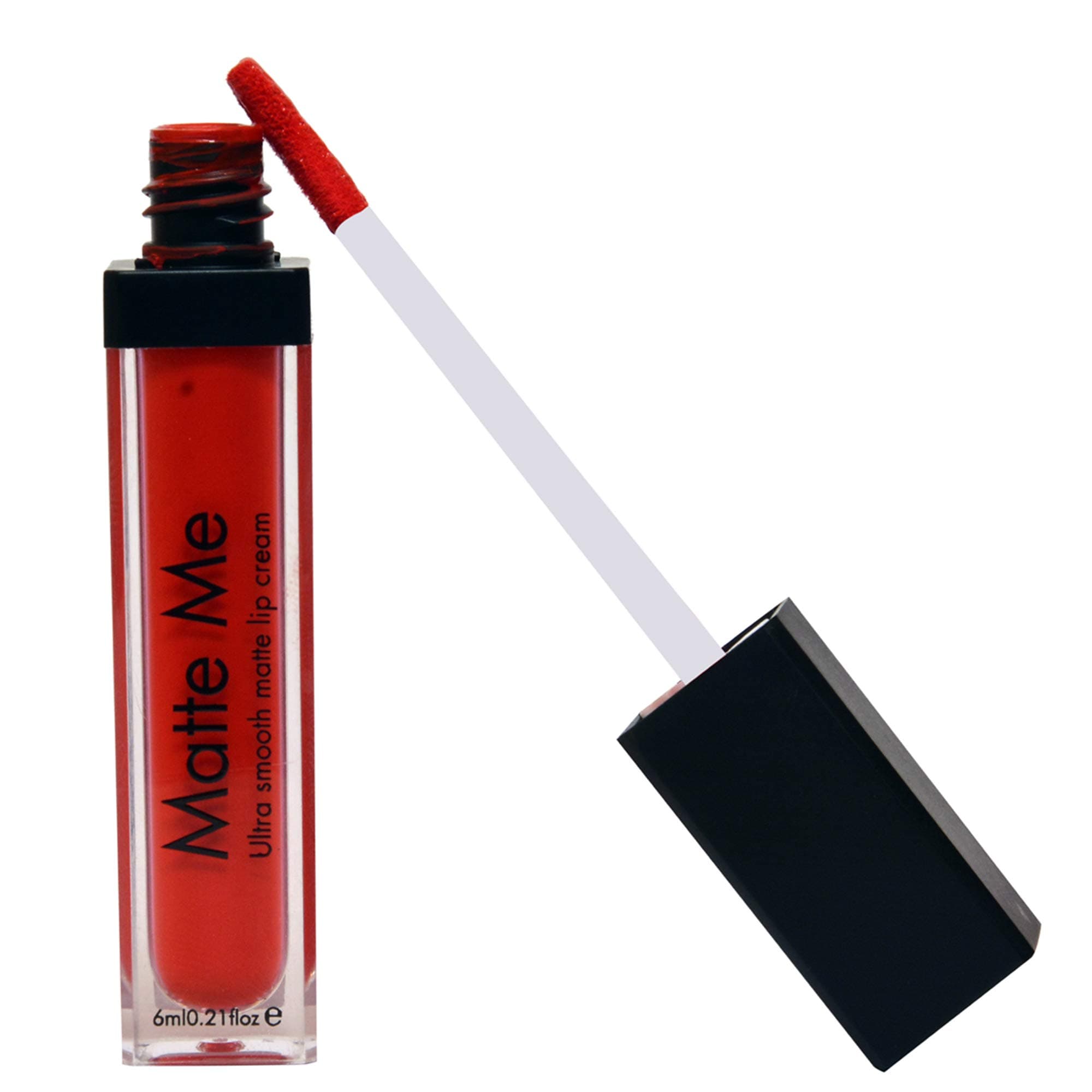 INCOLOR Matte Me Waterproof Ultra Smooth Long Lasting Lip Gloss/Liquid Lip Stick for Women, 404, 6 ml
