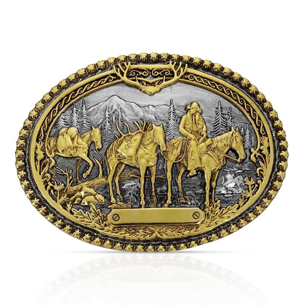 Montana Silversmiths Southwest Series Attitude Western Belt Buckle