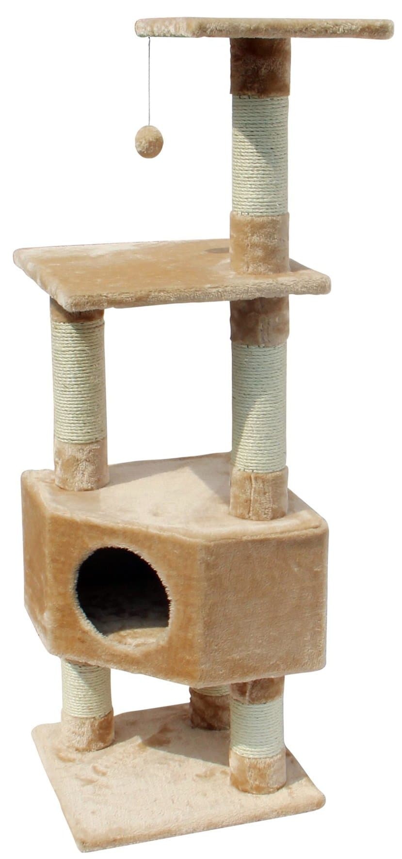 Classic-Eco Tree Loonaa Pet Memorial Product, 40 by 40 by 135cm, Beige