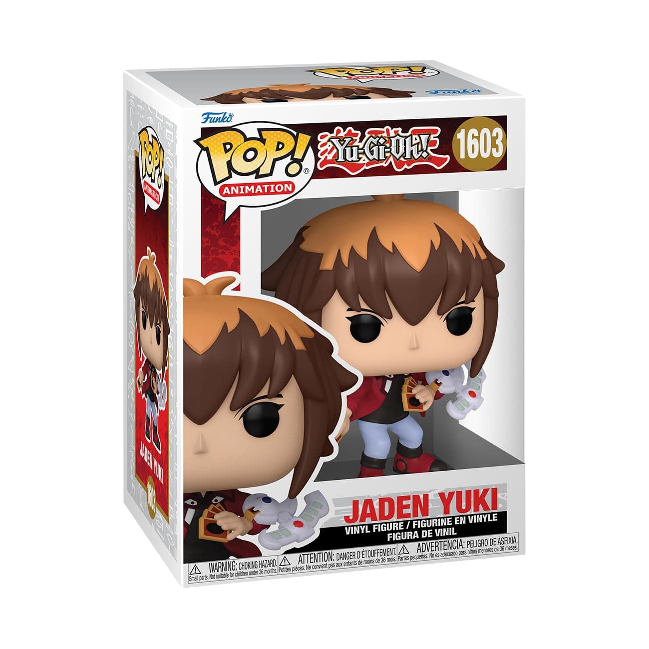 POP! Animation: Yu-Gi-Oh! - Jaden Yuki - Collectable Vinyl Figure - Gift Idea - Official Merchandise - Toys for Kids & Adults - Anime Fans - Model Figure for Collectors and Display
