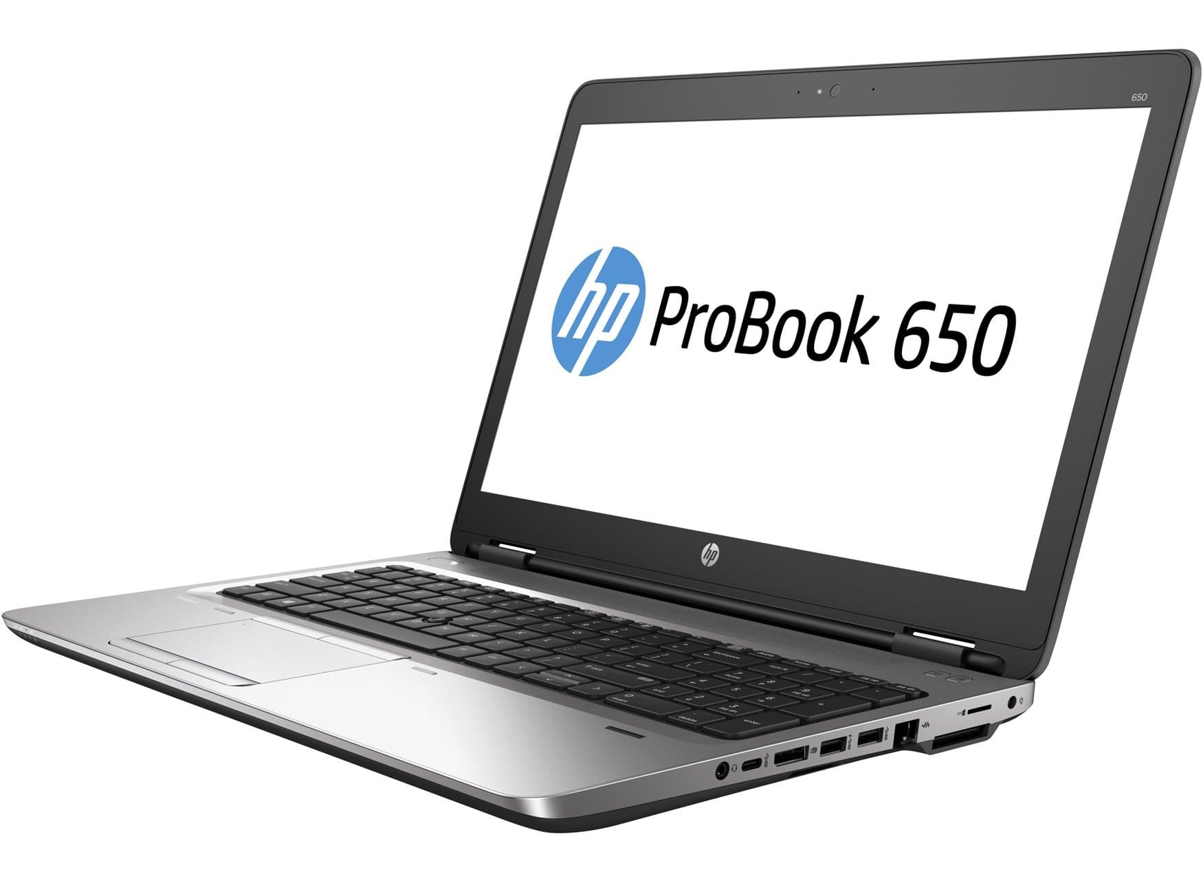 HP ProBook 650-G2 Business Notebook Intel: i5-6200U 8GB 256GB/SSD, DVDRW, WiFi+Bluetooth, Backlit Keyboard, Webcam, 15.6" Full HD, Windows 10 Pro-64