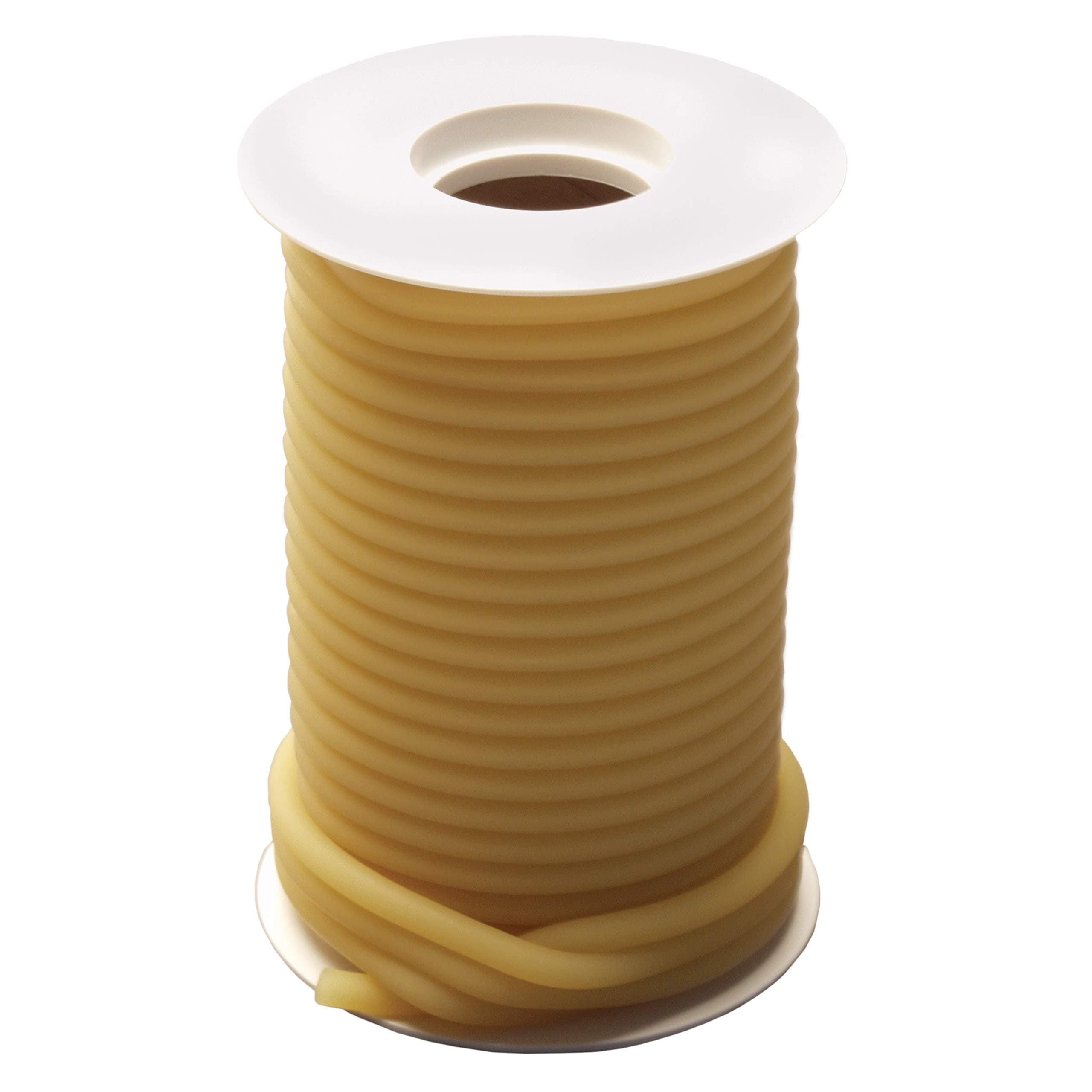 Graham-Field 3932 38 GF Health Natural Rubber Latex Surgical Tube, 1/4" Inner Diameter, 3/8" Outer Diameter, 50' Roll