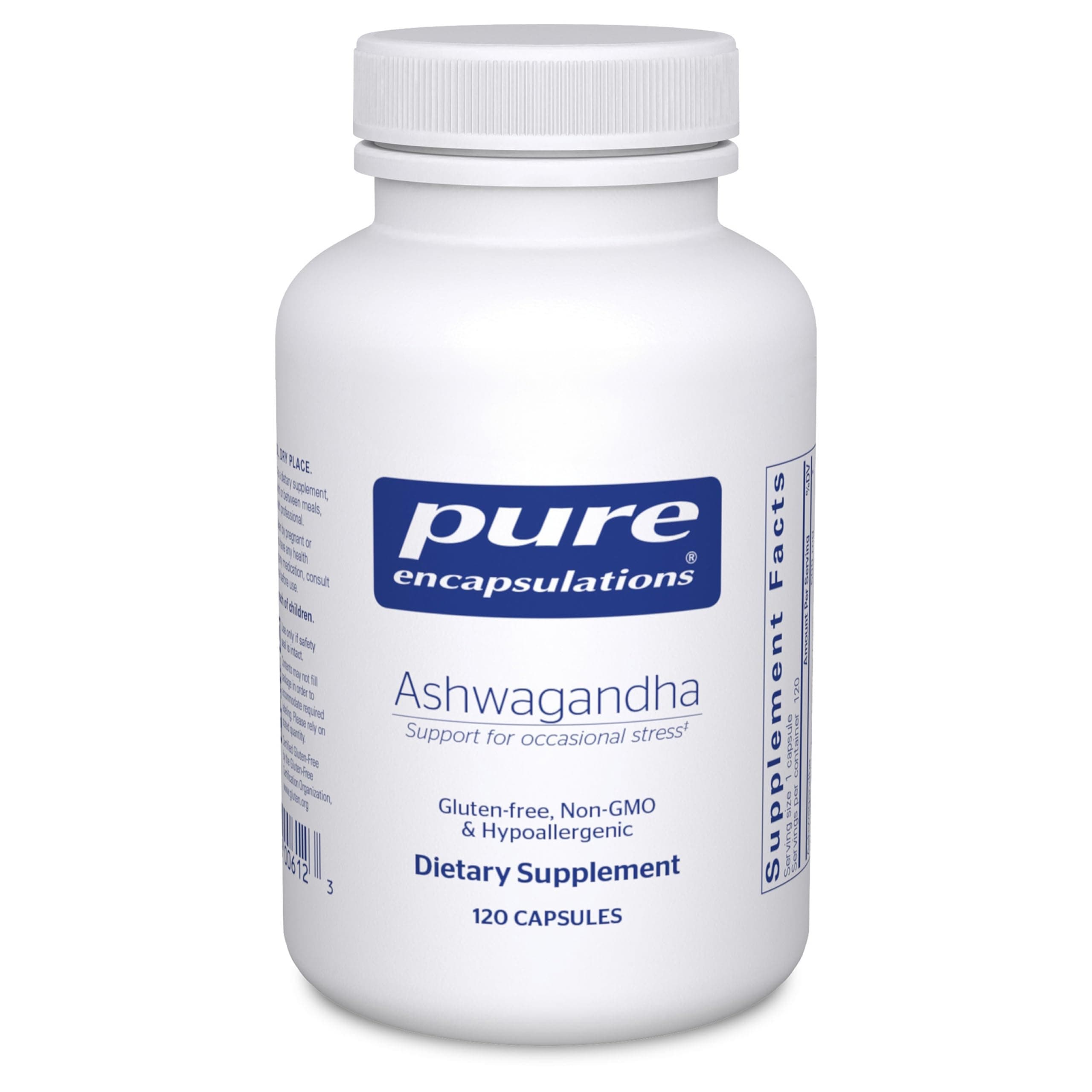 Ashwagandha | Supplement for Thyroid Support, Joints, Adaptogens, Focus, and Memory* | 120 Capsules