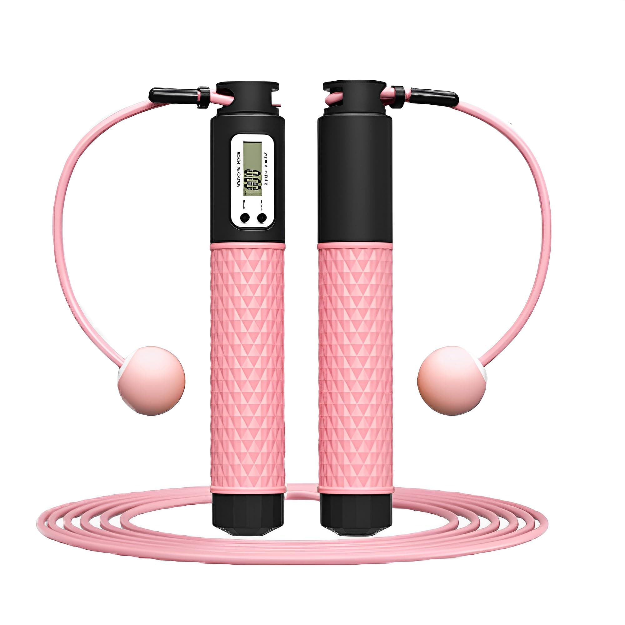Skipping Rope with Counter,Digital Speed Jump Rope,LCD Display, 3 Display Modes,For Kids Adults Fitness, Adjustable Rope, Weighted & Non-slip Handle for Fitness