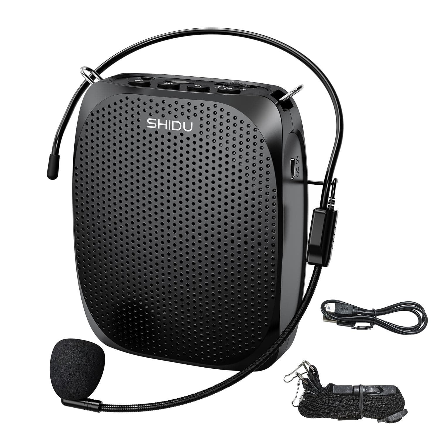 Wired S258 Voice Amplifier Black