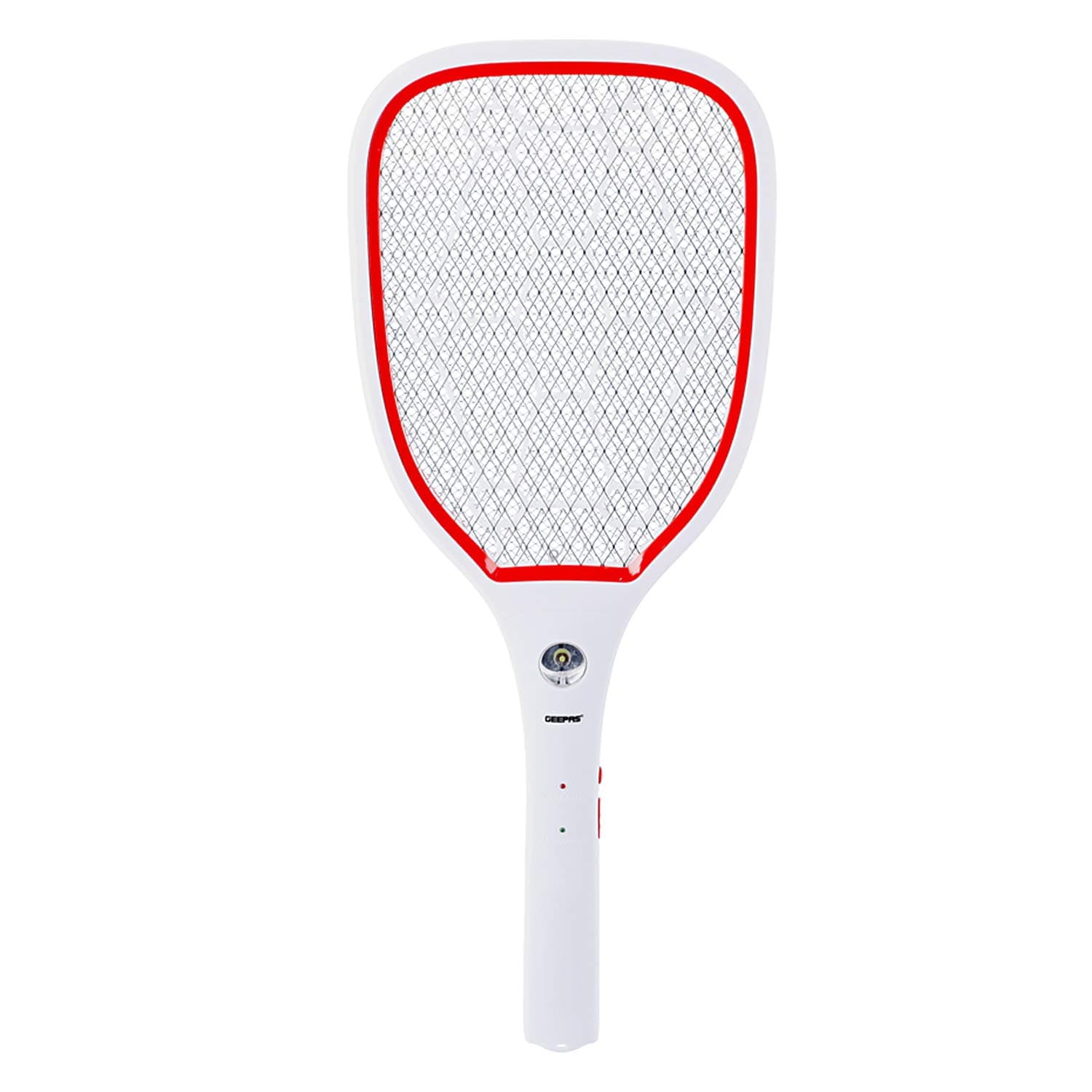 Geepas Electric Fly Swatter Bug Zapper, Bug Zapper Racket – USB Rechargeable Mosquito, Fly Swatter/Killer – 10 Hours Working Time - Fly Killer Mosquito Swatter Racket Wasp Bug Zapper
