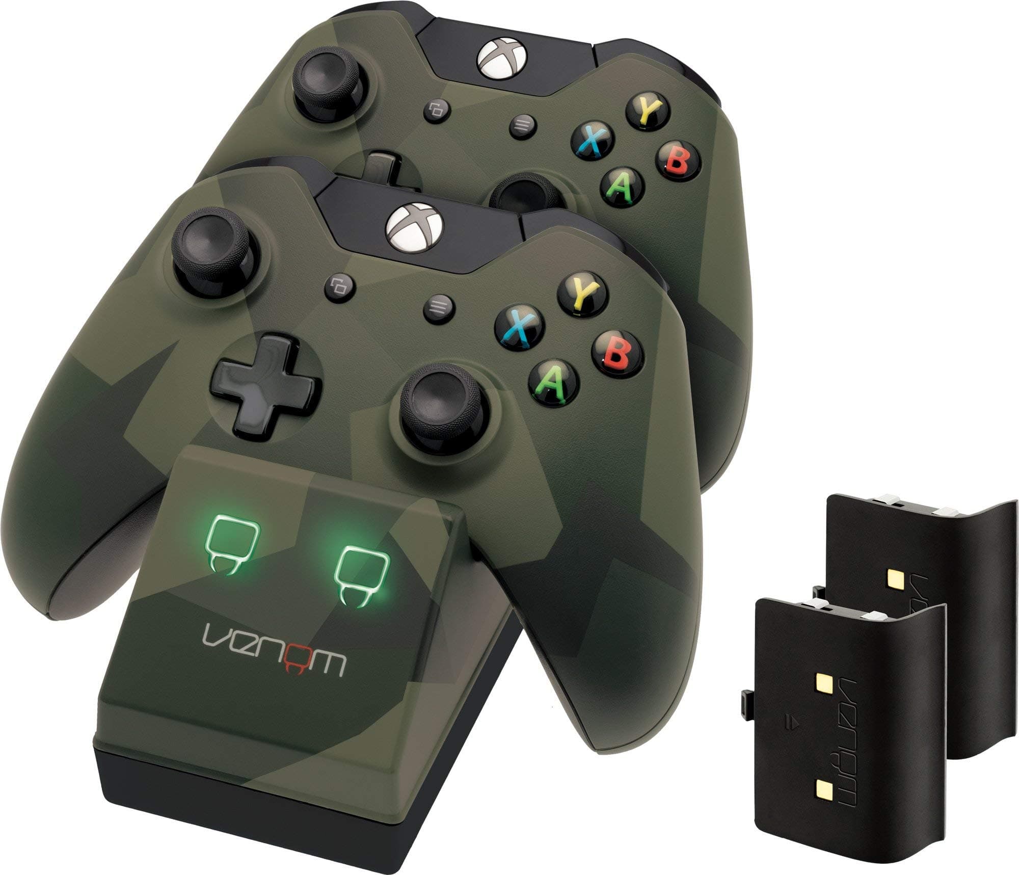 Venom Xbox One Twin Docking Station with 2 x Rechargeable Battery Packs (Xbox One)