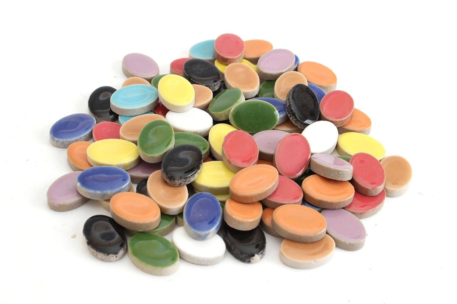 Milltown Merchants Mosaic Shapes (1 Pound, Ovals)