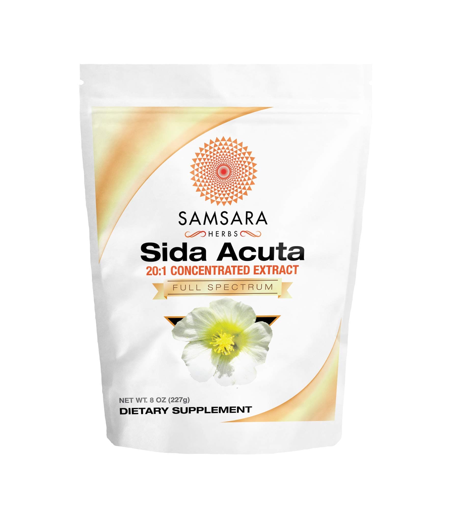 Samsara Herbs SIDA Acuta Extract (8oz/227g) 20:1 Concentrated Extract Powder