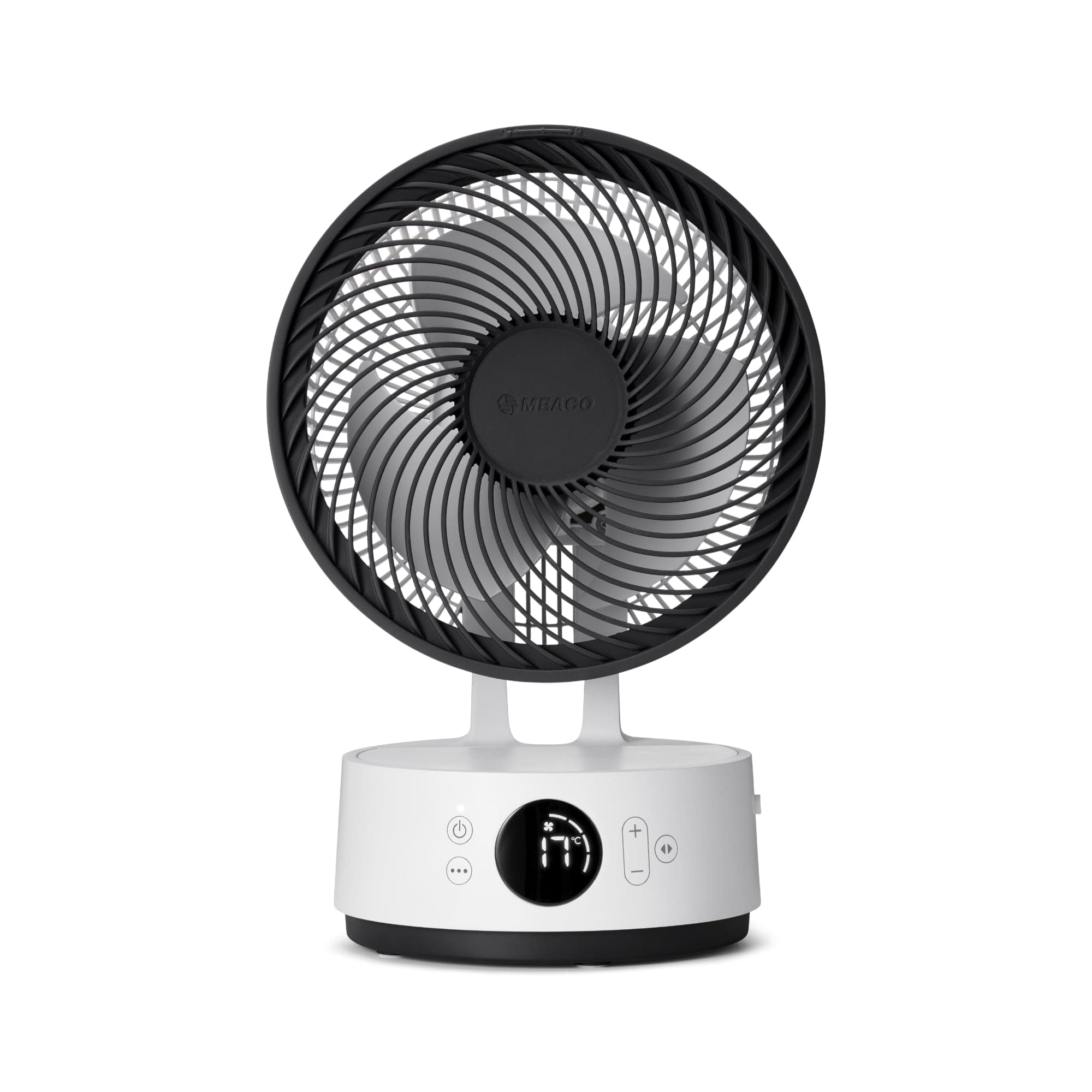 – MeacoFan Sefte® 8” Rechargeable Fan with Replaceable Battery – Portable, Whisper Quiet Operation, 17-Hour Run Time, Remote Control, Night Mode, for Desk or Bedroom – 2.3kg