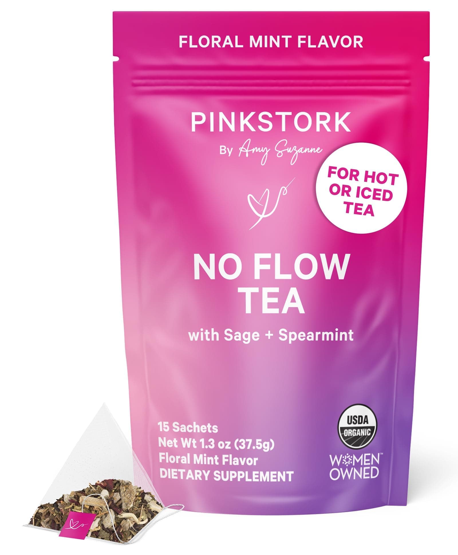 Pink Stork - No Flow Milk Reduction Tea 15 Sachet(S) 183290