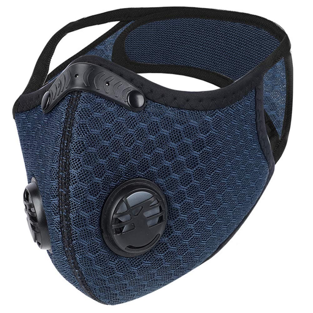 Dulzod Dust Masks Veil Reusable Carbon Activated Filters Black Cloth Face mask Carbon Filter face mask…