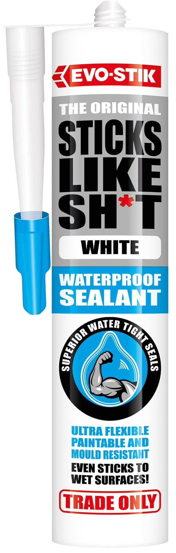 Evo-Stik 30811550 All Purpose Sealant - White