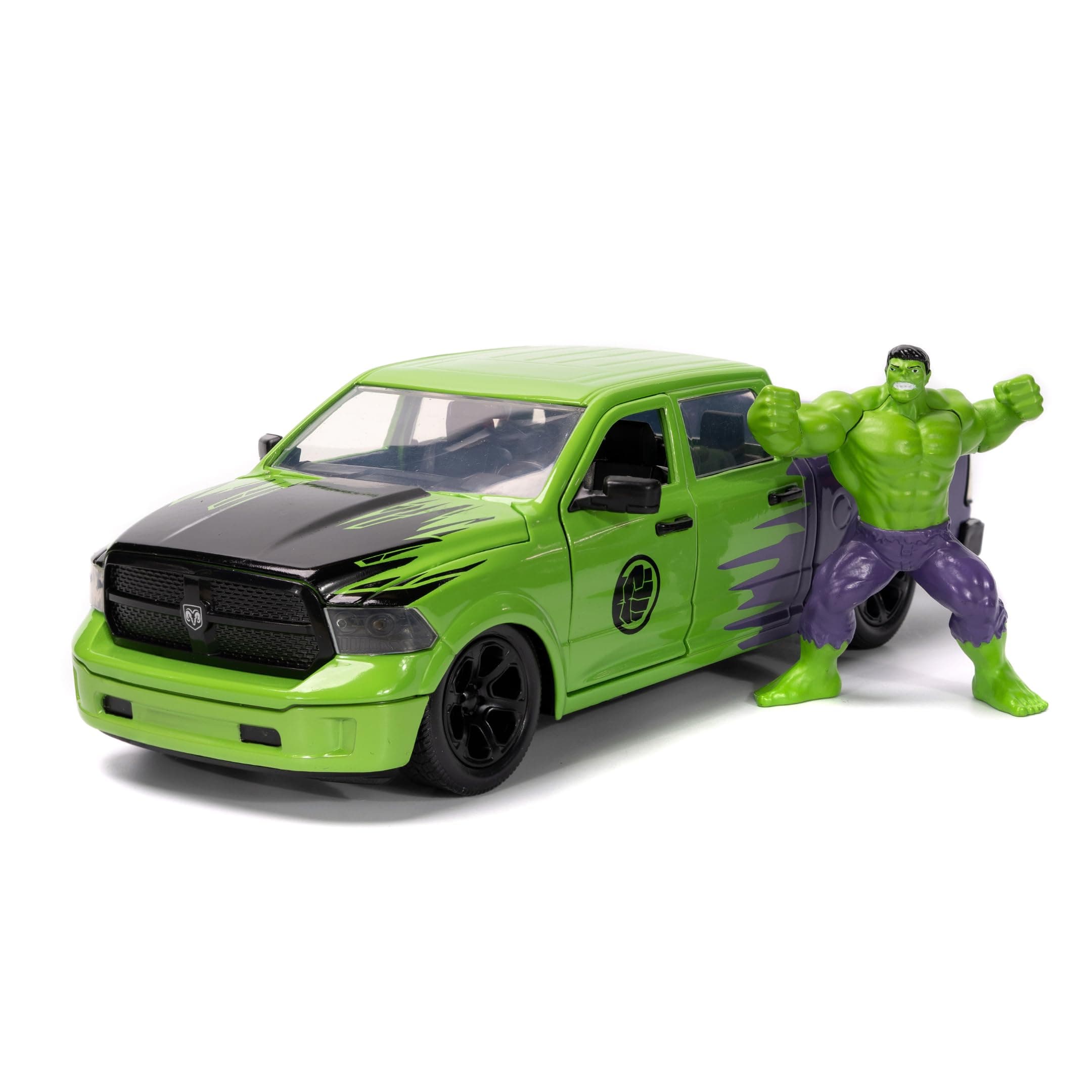 1:24 MARVEL AVENGERS 2014 RAM 1500 W/HULK HULK MINI CAR