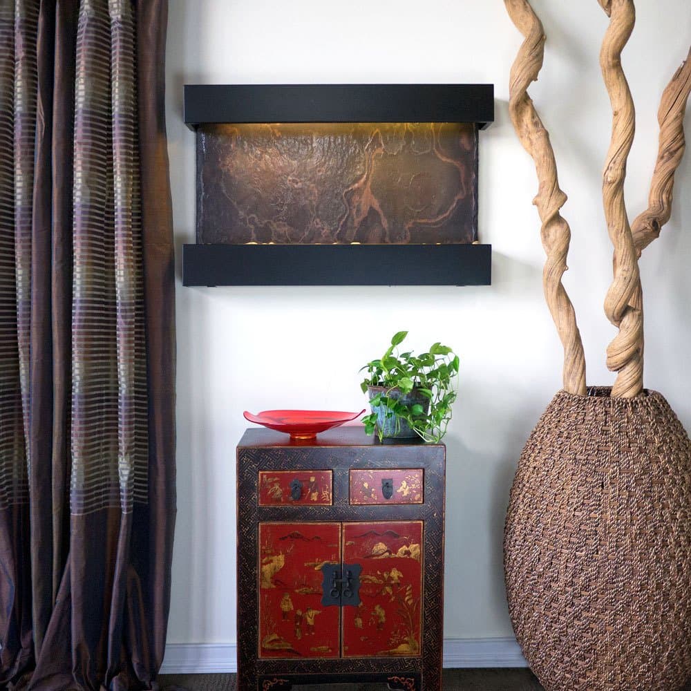 Bluworld HOMelements Medium Horizon Falls with Black Onyx Trim