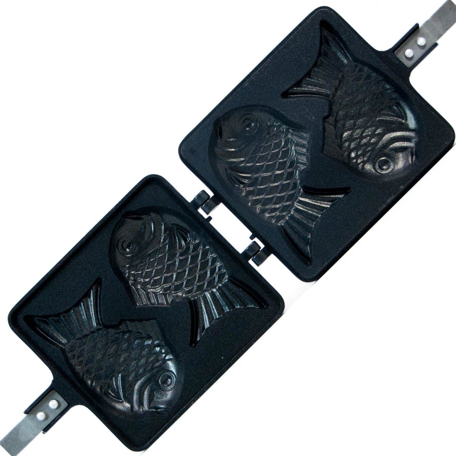 CookKing - Taiyaki Japanese Fish-shaped Pancake Double Pan