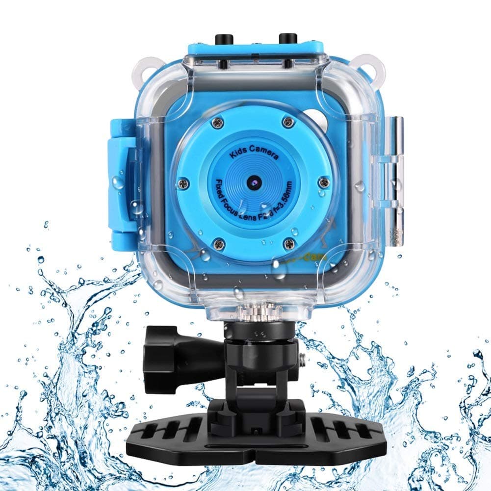 GAKOV Kids Camera,Digital Childrens Camera WiFi 2MP Underwater 20m Waterproof Video Kids Camera Mini Sports Camera for Kids boys girls
