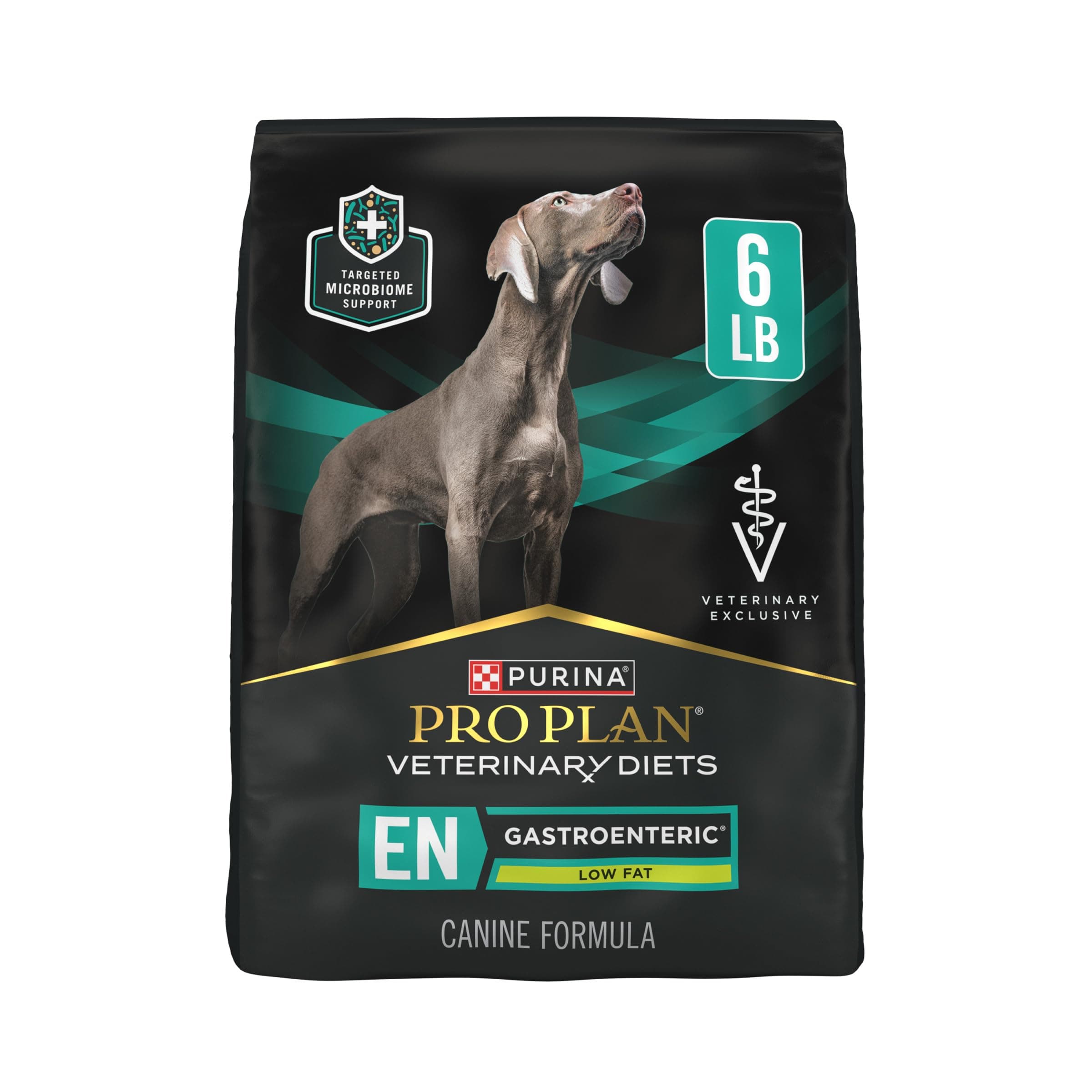 Pro Plan Veterinary Diets Purina EN Gastroenteric Low Fat Canine Formula Dog Food Dry Recipe - 6 lb. Bag