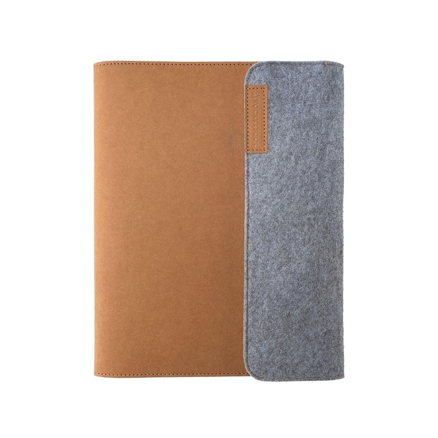 Rocketbook Smart Notebook Folio Cover - Mars Sand Tan For Executive A5 , Recyclable, Biodegradable, Pen Holder, Magnetic Clasp, Inner Storage