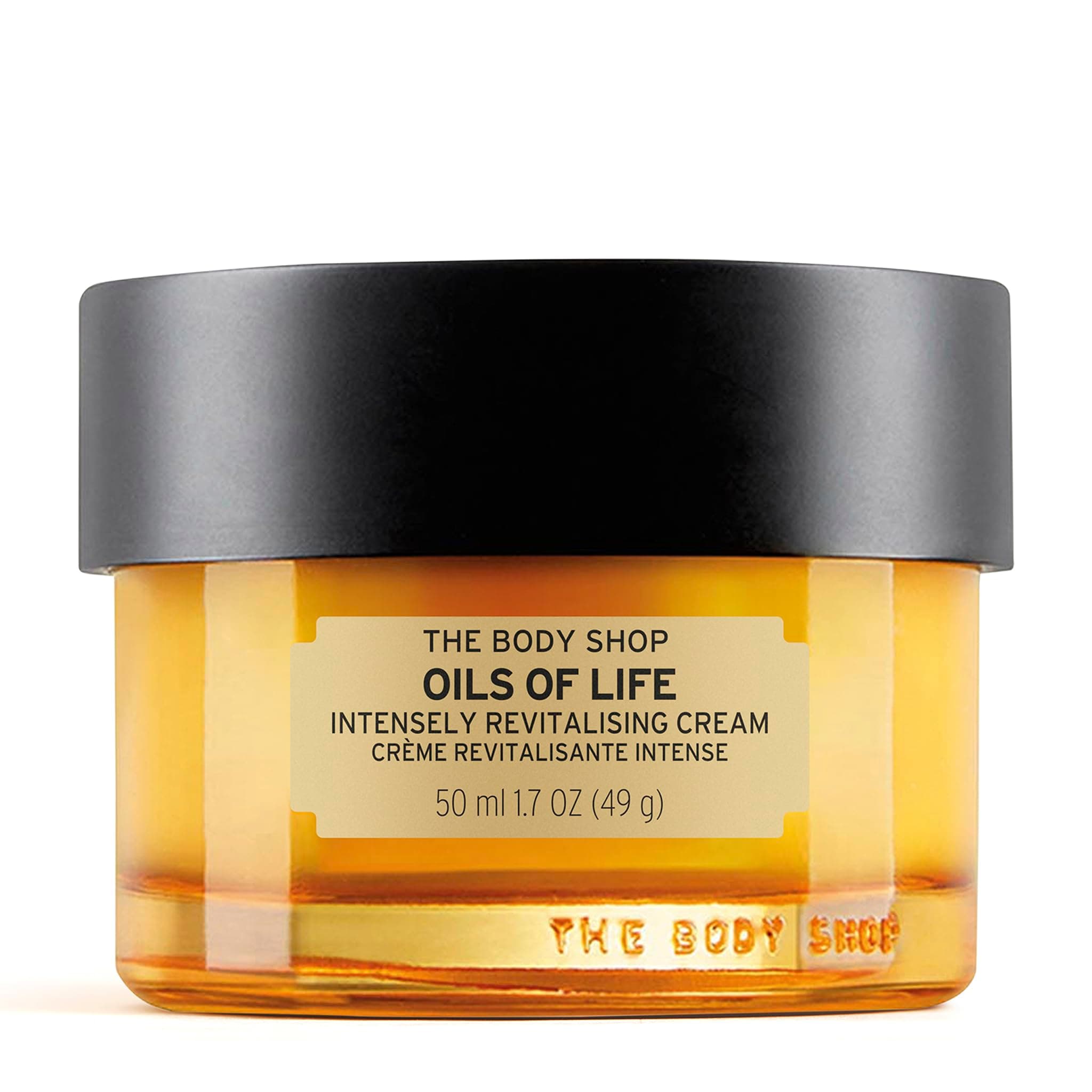 The Body Shop Oils of Life Intensely Revitalising Cream (1x 50ml), Nourishing Face Moisturiser for Women, Hydrating Day Cream with Seed Oils, 97% Natural Origin, Face Care for Mature Skin