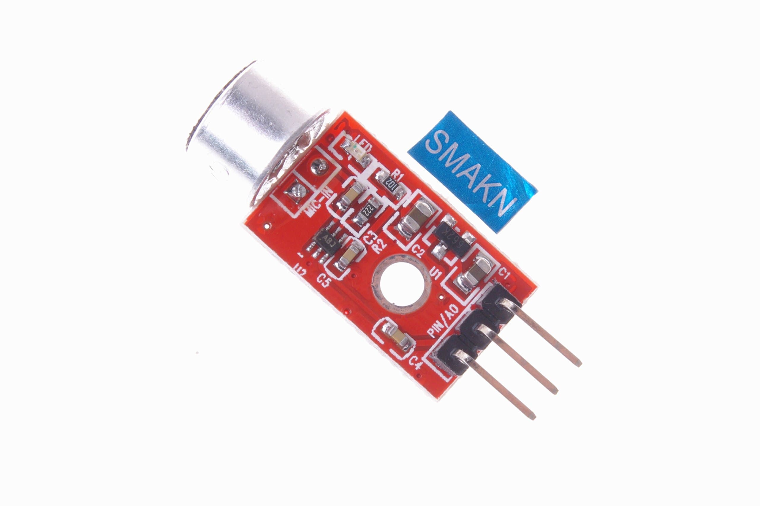 SMAKN® 3.3V/3.5V MAX9812 Microphone Amplifier Sound MIC Voice Module for Arduino