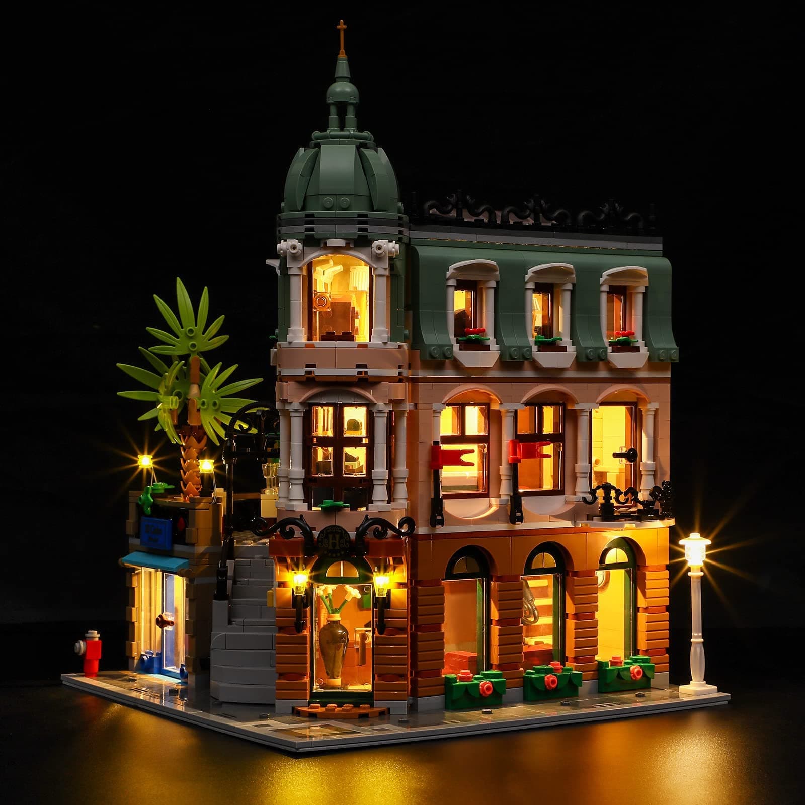 Led Light for Lego 10297 Boutique Hotel Building Blocks Model - NOT Included The Model Set