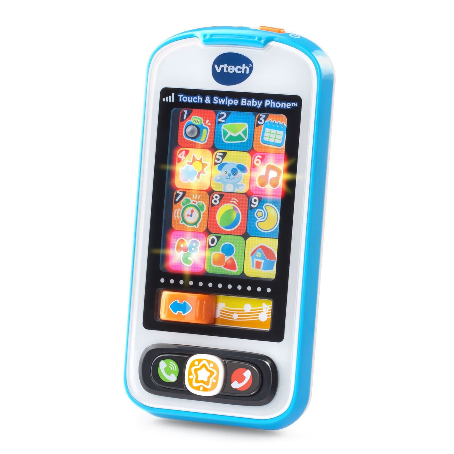 touch and swipe baby phone - blue - online exclusive- Multi color
